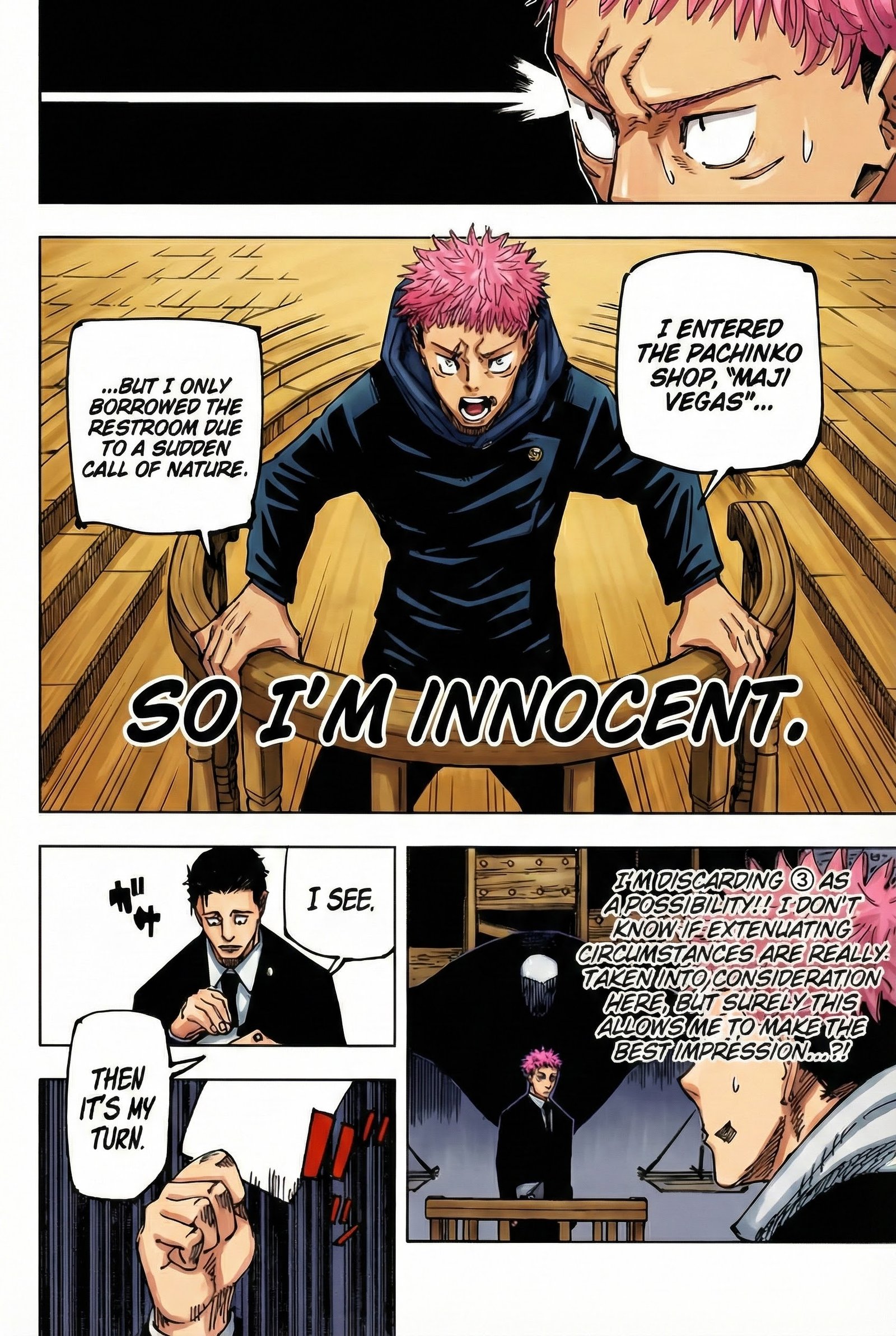 Jujutsu Kaisen Chapter 164 Page 10 - Colored Manga Panel