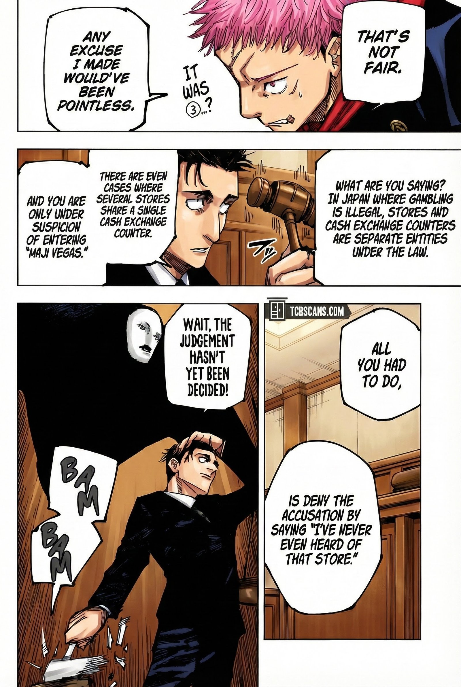 Jujutsu Kaisen Chapter 164 Page 12 - Colored Manga Panel