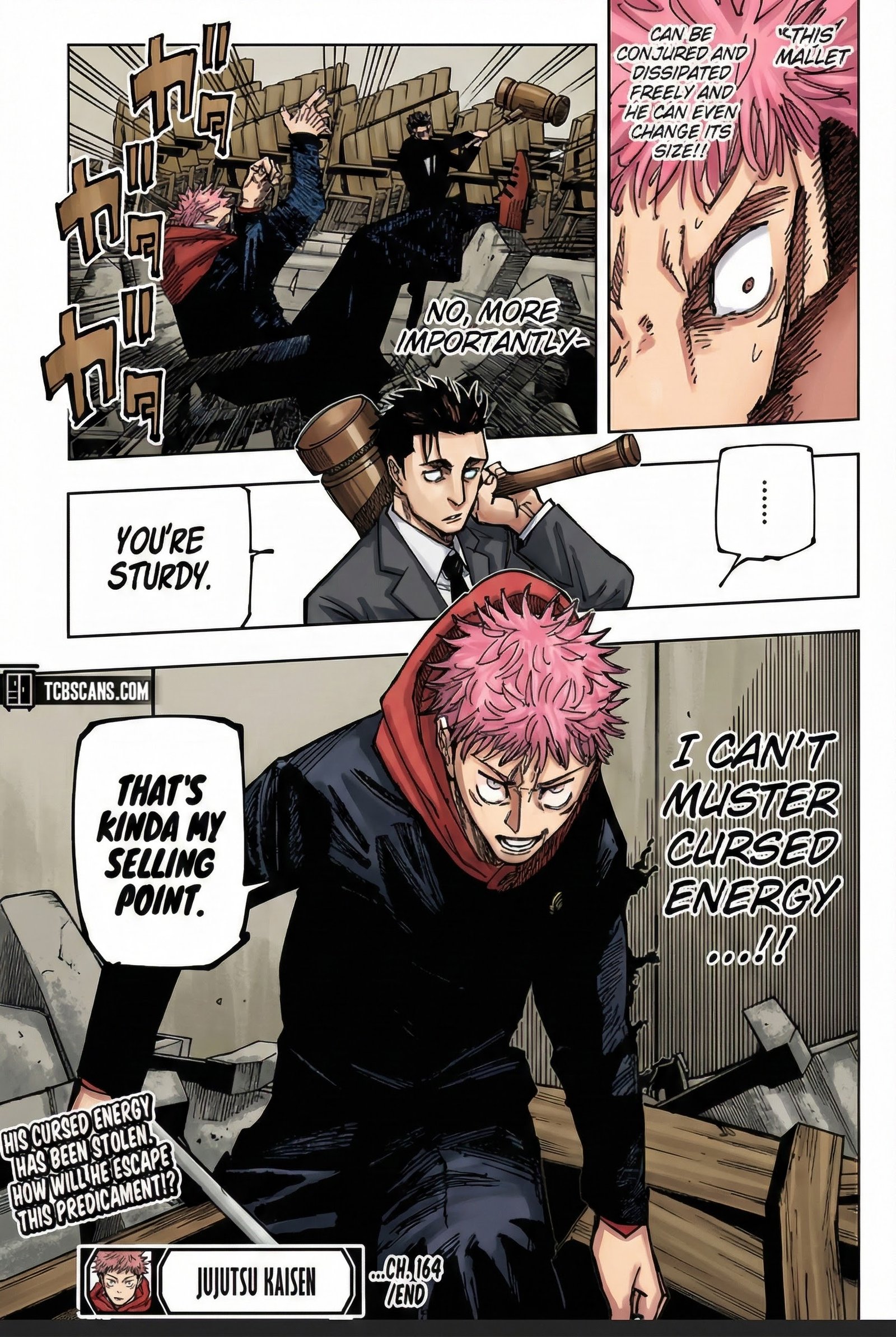 Jujutsu Kaisen Chapter 164 Page 17 - Colored Manga Panel