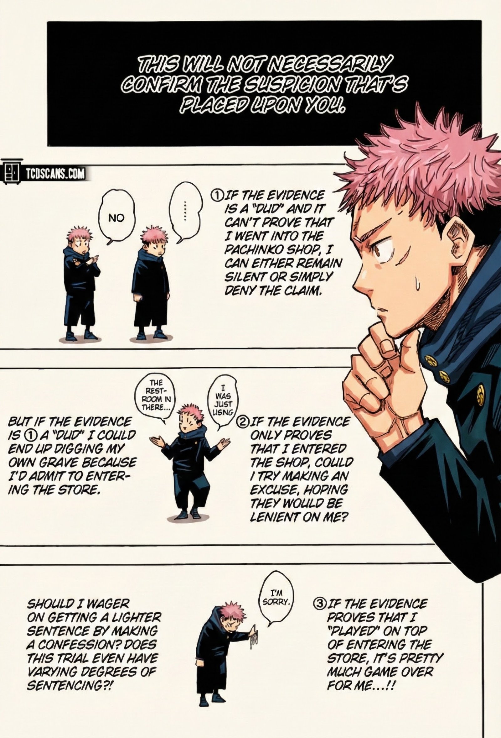 Jujutsu Kaisen Chapter 164 Page 9 - Colored Manga Panel