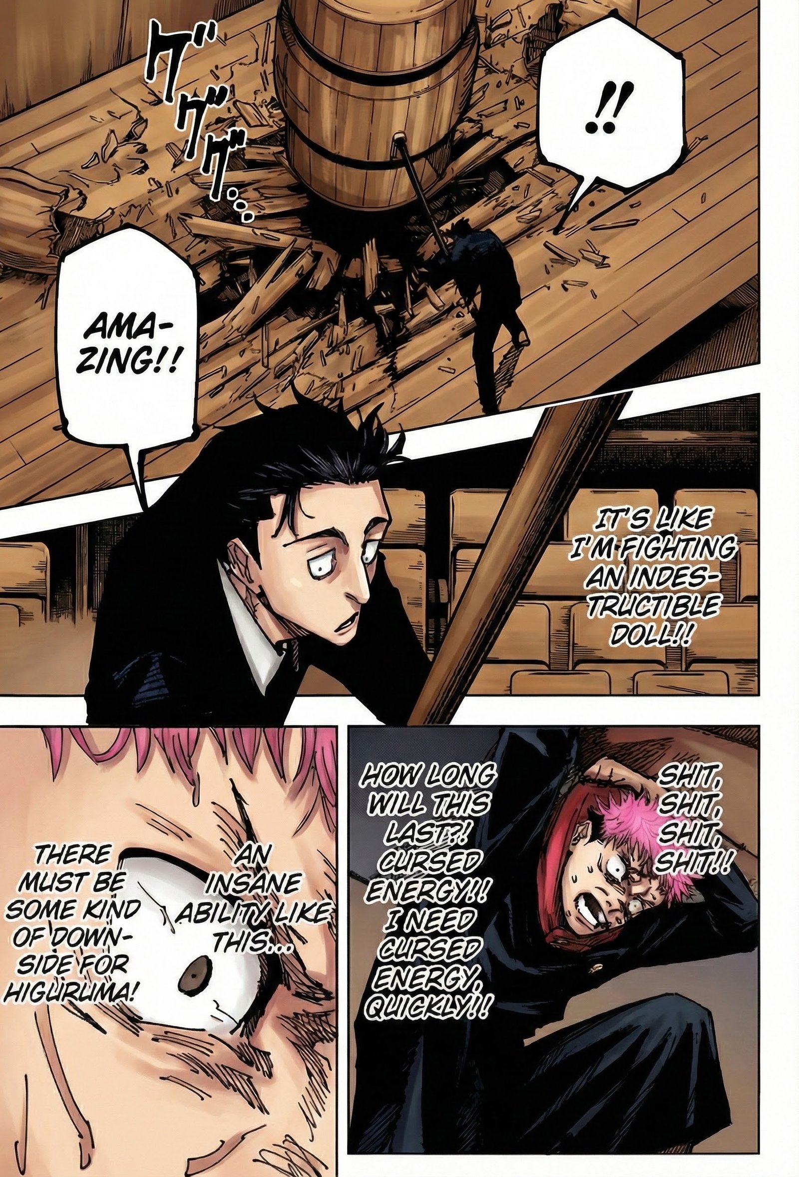 Jujutsu Kaisen Chapter 165 Page 12 - Colored Manga Panel