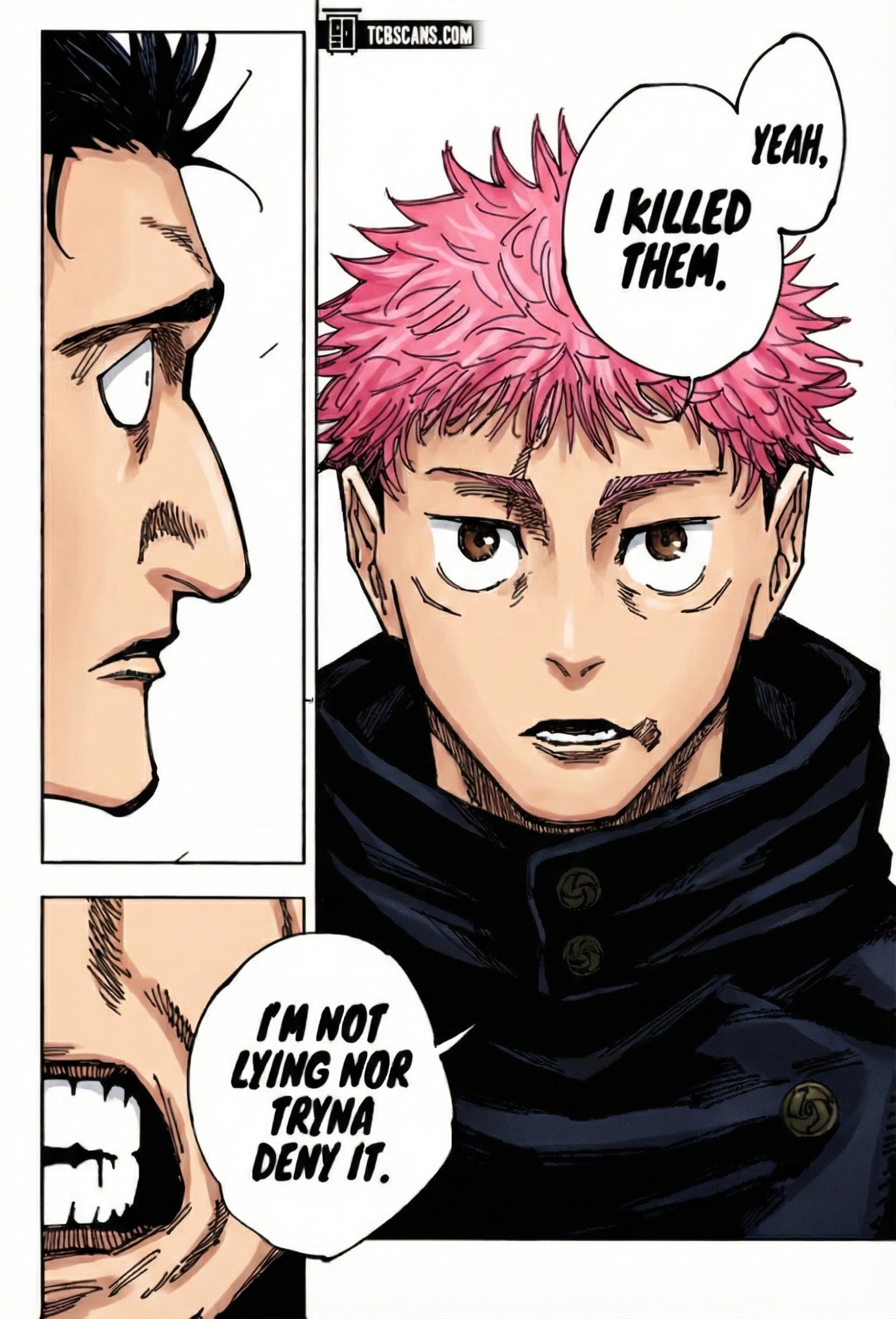 Jujutsu Kaisen Chapter 165 Page 17 - Colored Manga Panel
