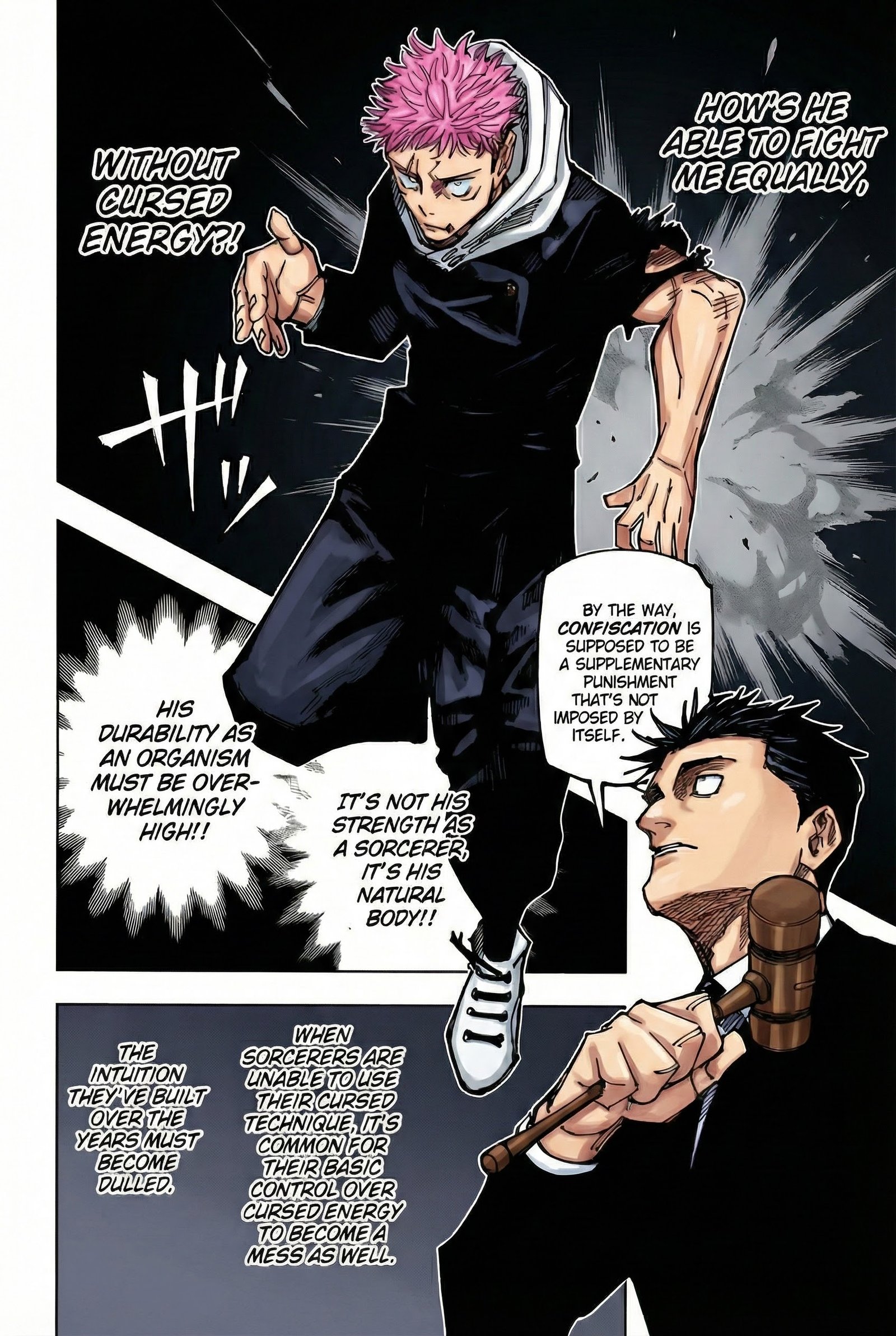 Jujutsu Kaisen Chapter 165 Page 6 - Colored Manga Panel