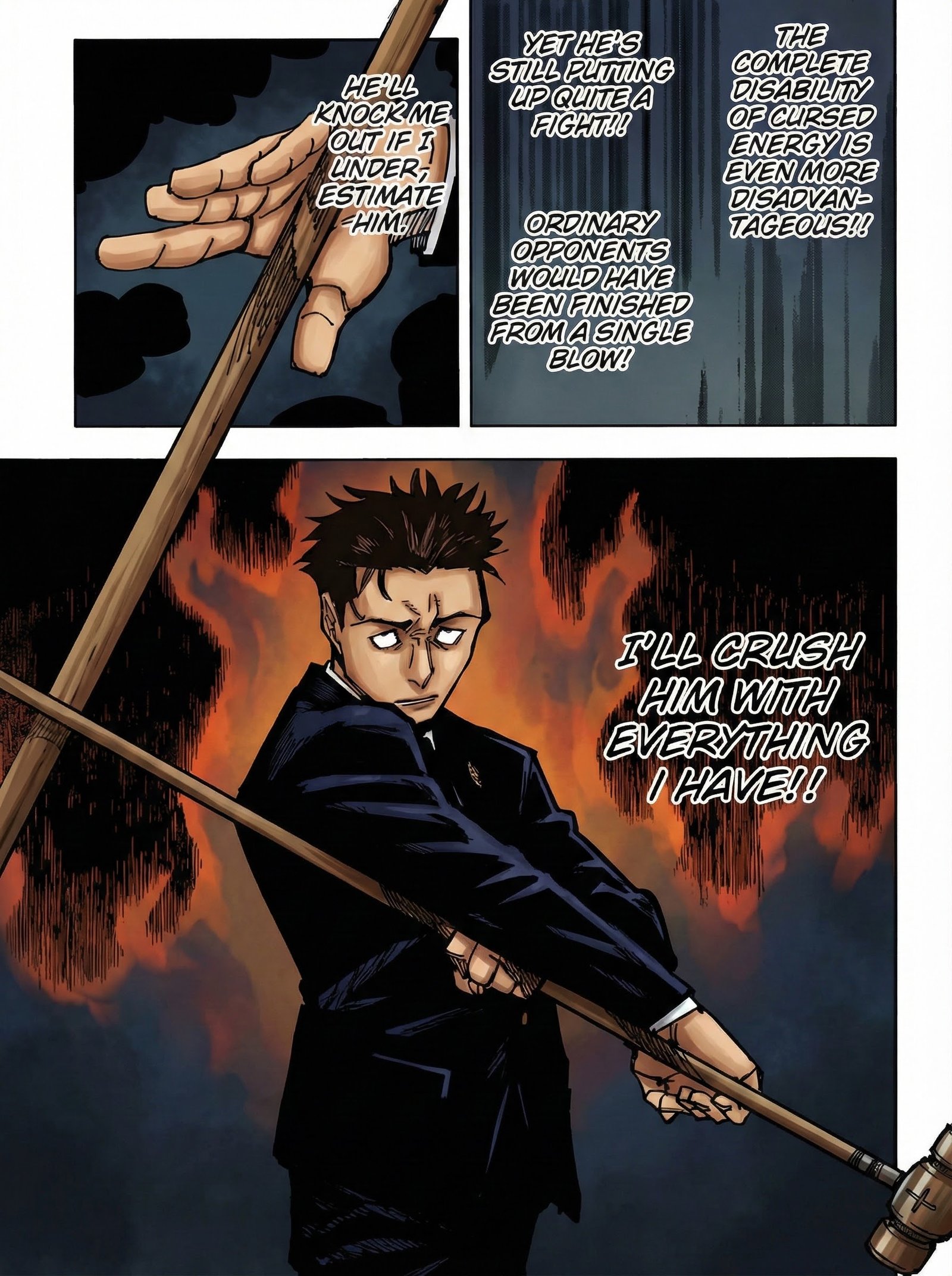 Jujutsu Kaisen Chapter 165 Page 7 - Colored Manga Panel