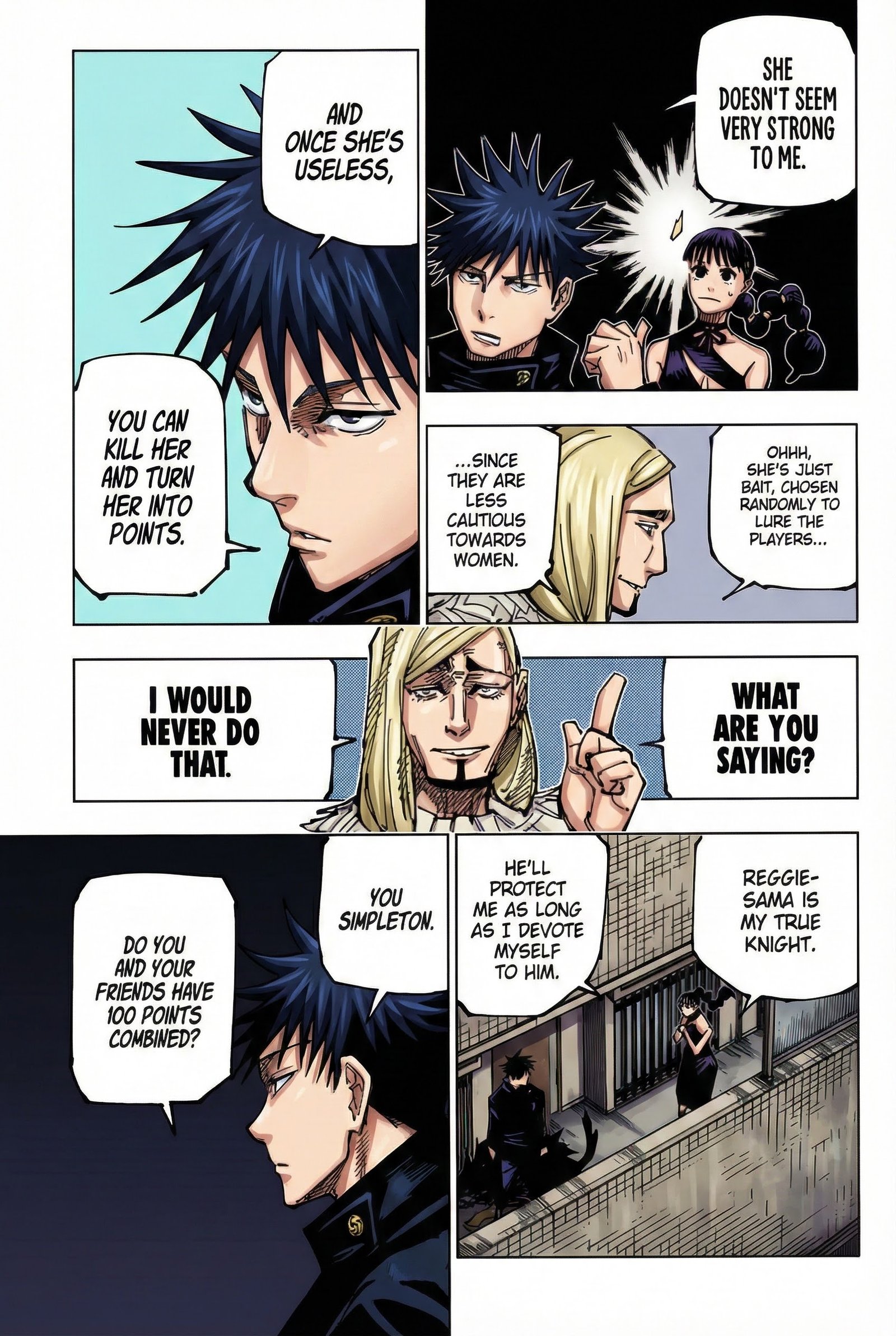 Jujutsu Kaisen Chapter 167 Page 11 - Colored Manga Panel
