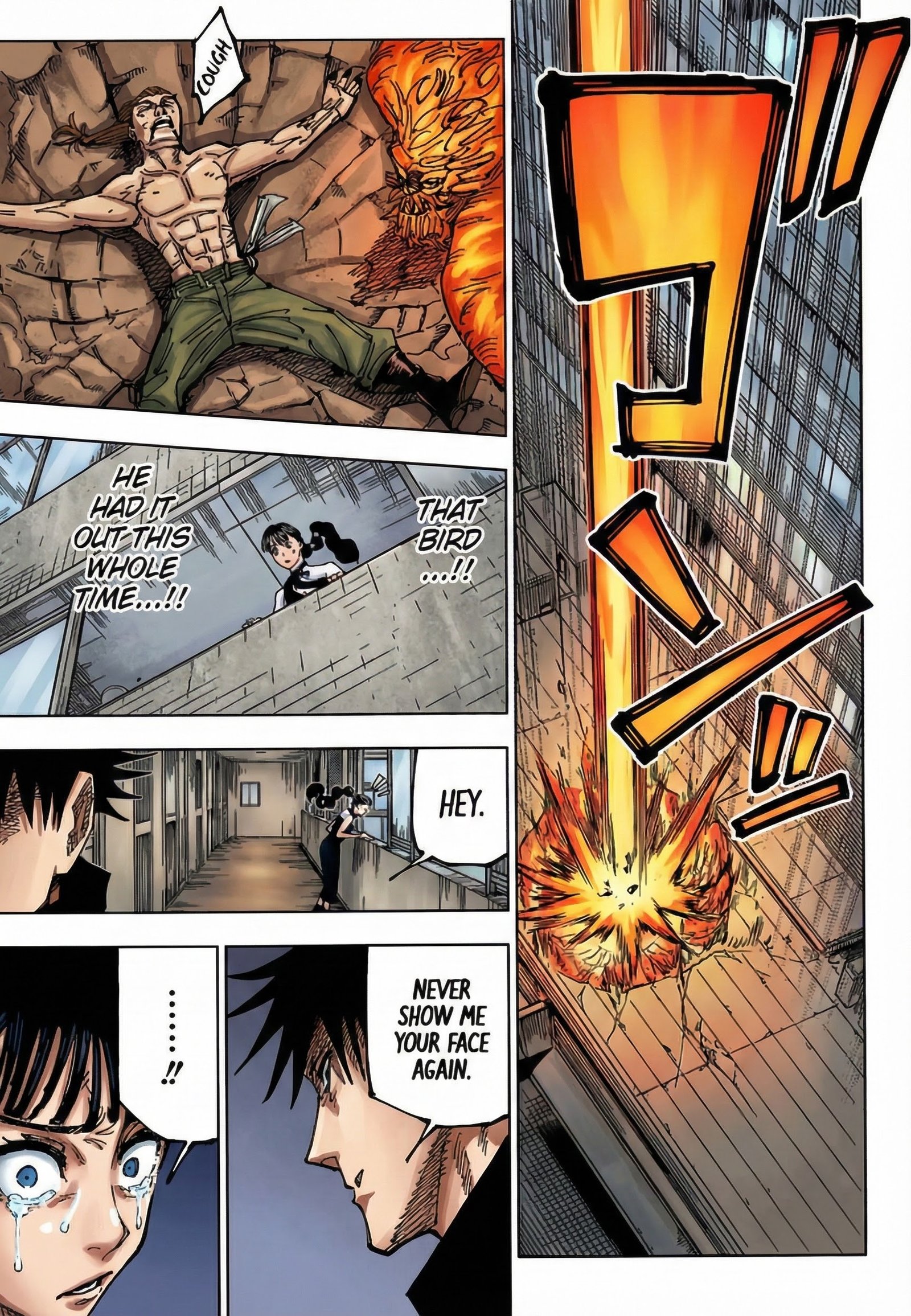 Jujutsu Kaisen Chapter 167 Page 17 - Colored Manga Panel