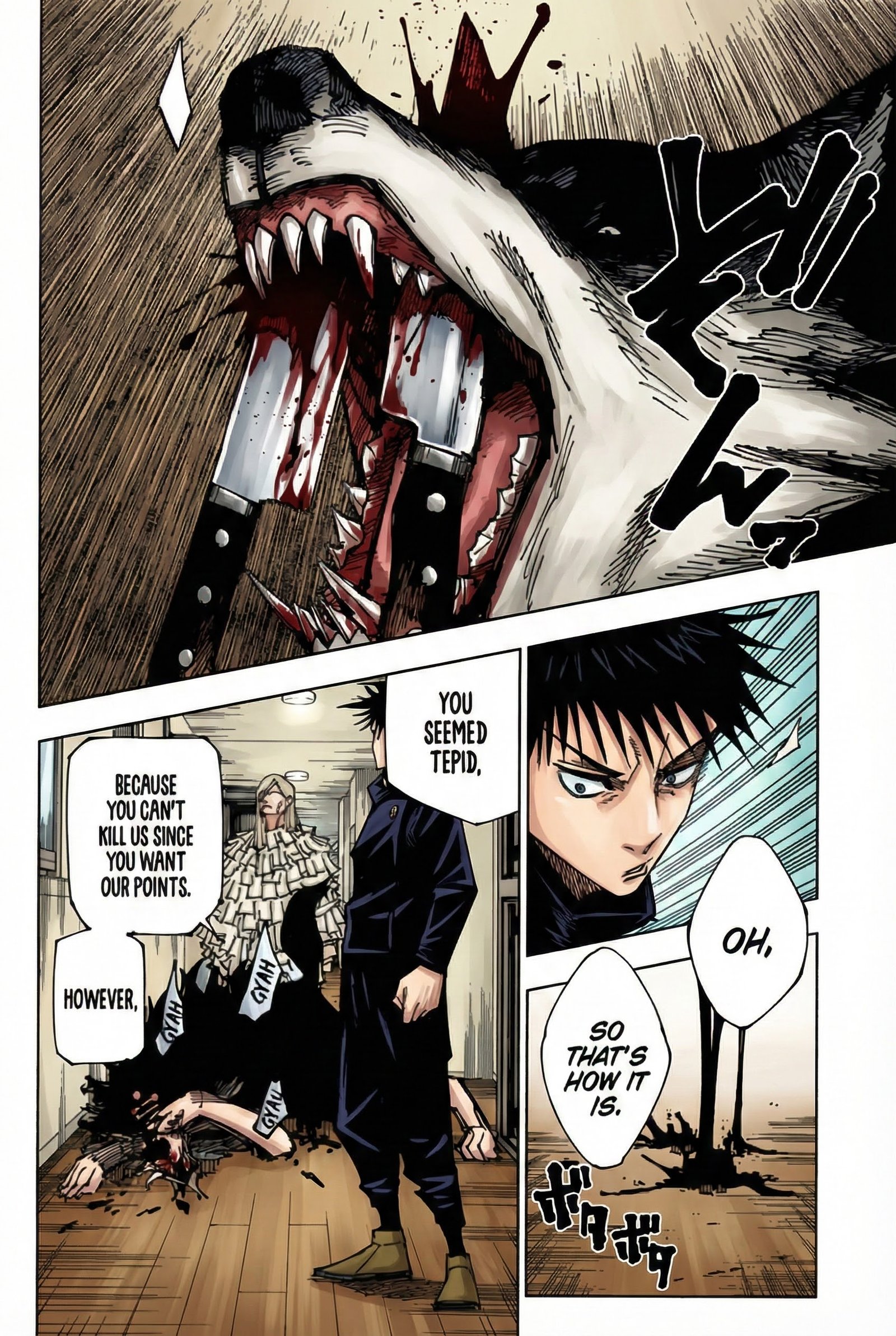 Jujutsu Kaisen Chapter 167 Page 18 - Colored Manga Panel