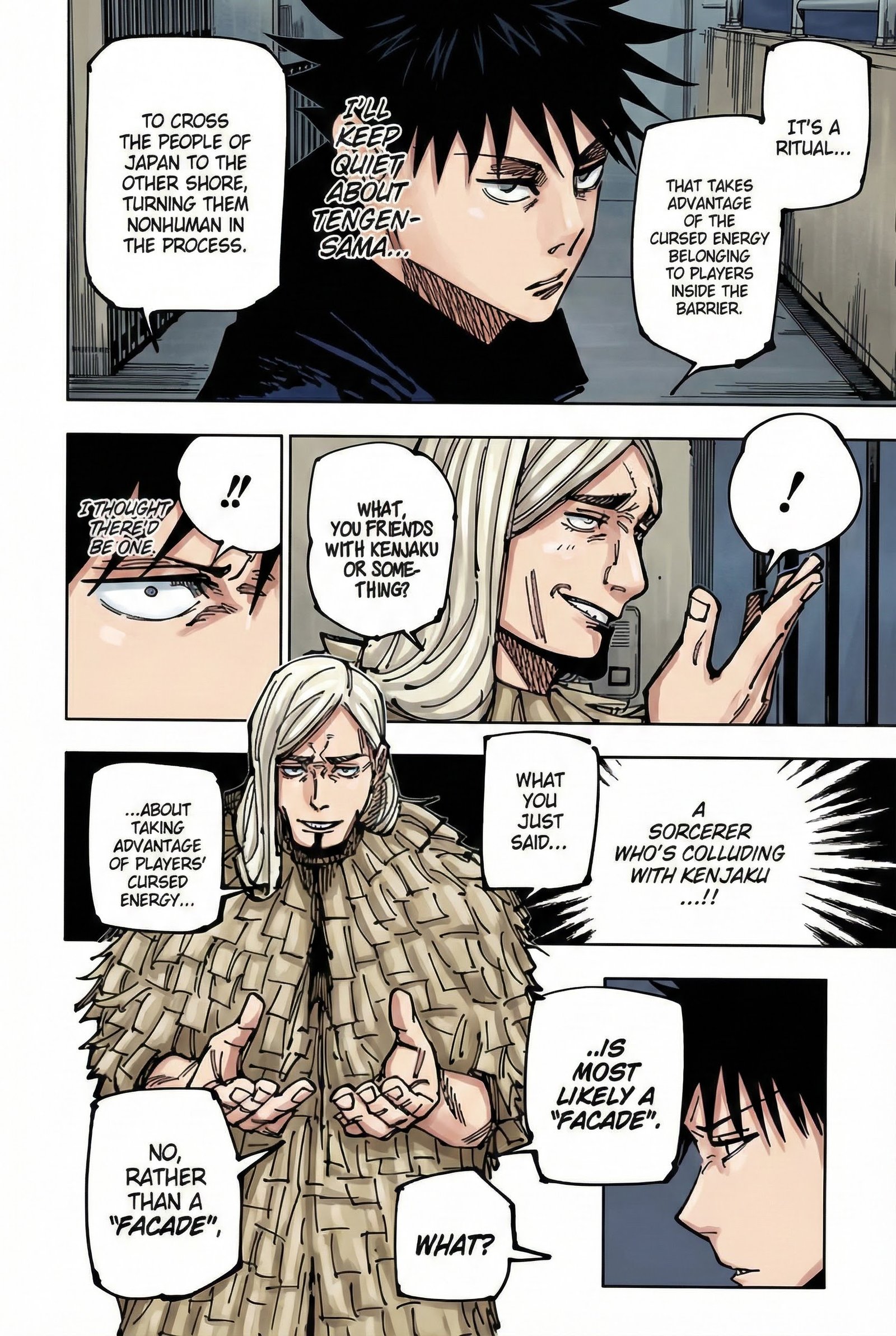 Jujutsu Kaisen Chapter 167 Page 6 - Colored Manga Panel