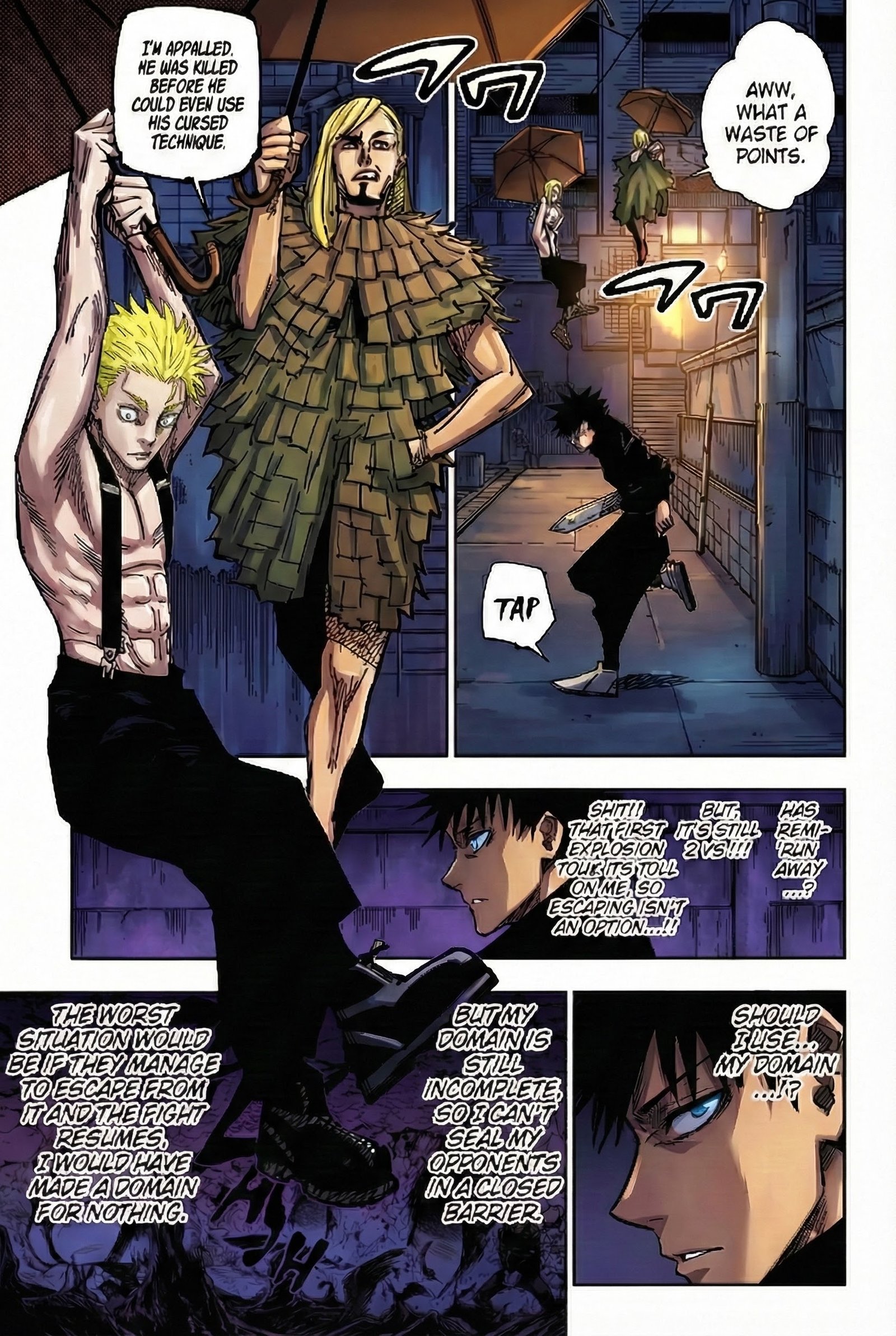 Jujutsu Kaisen Chapter 168 Page 15 - Colored Manga Panel