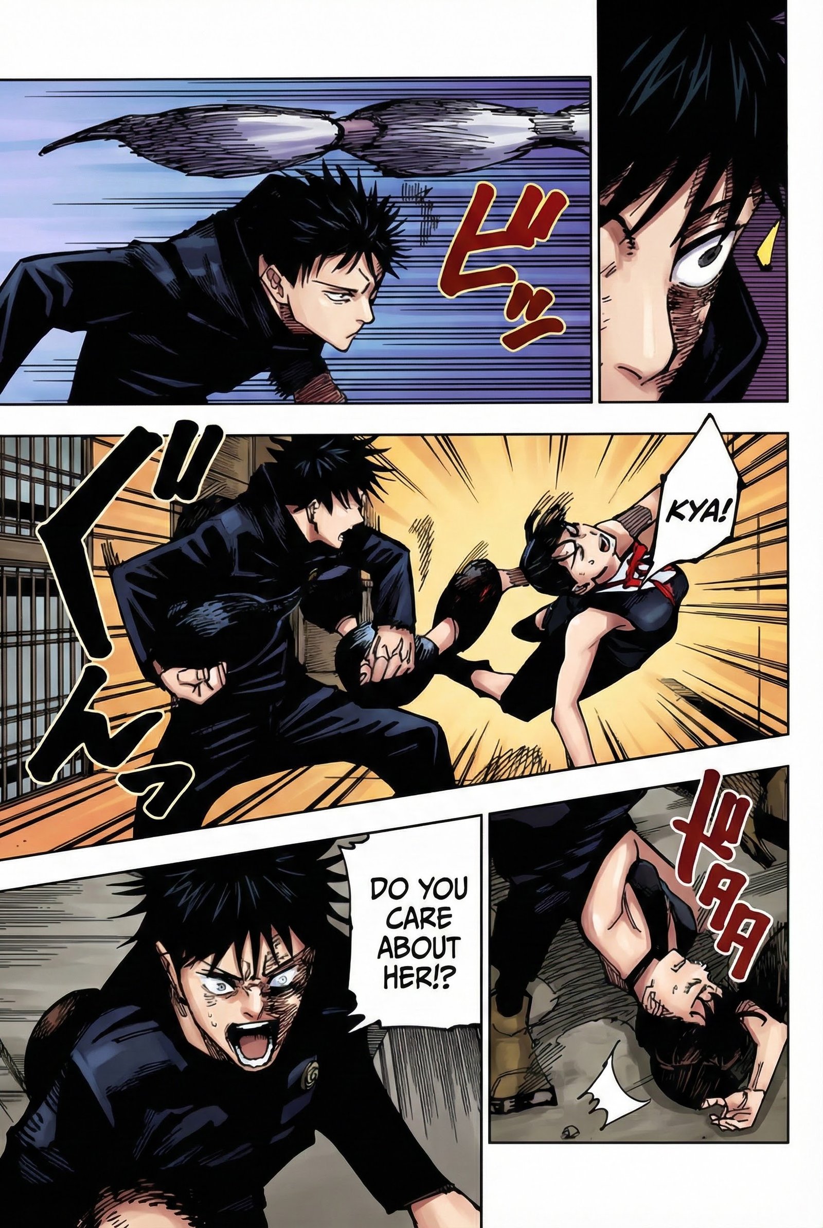 Jujutsu Kaisen Chapter 168 Page 2 - Colored Manga Panel