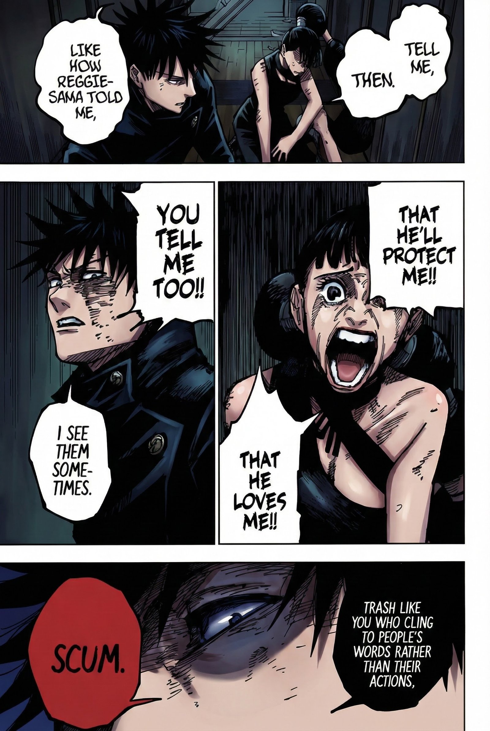 Jujutsu Kaisen Chapter 168 Page 7 - Colored Manga Panel