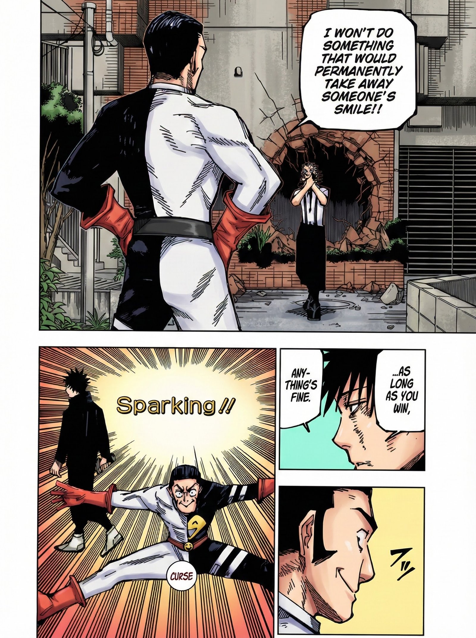 Jujutsu Kaisen Chapter 169 Page 12 - Colored Manga Panel