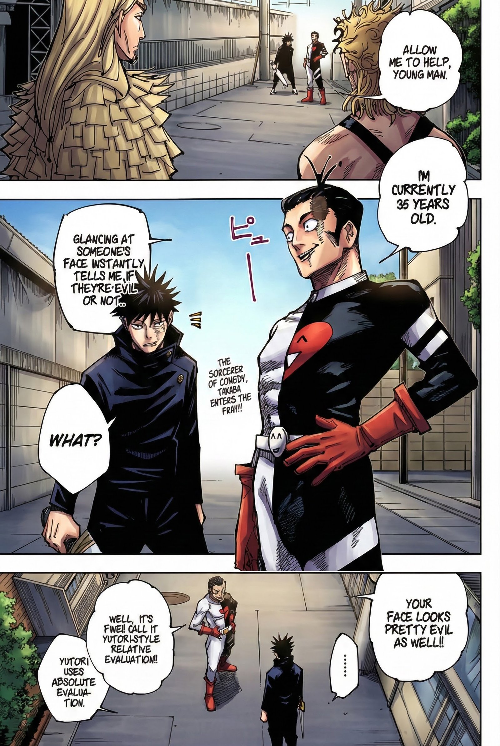Jujutsu Kaisen Chapter 169 Page 2 - Colored Manga Panel