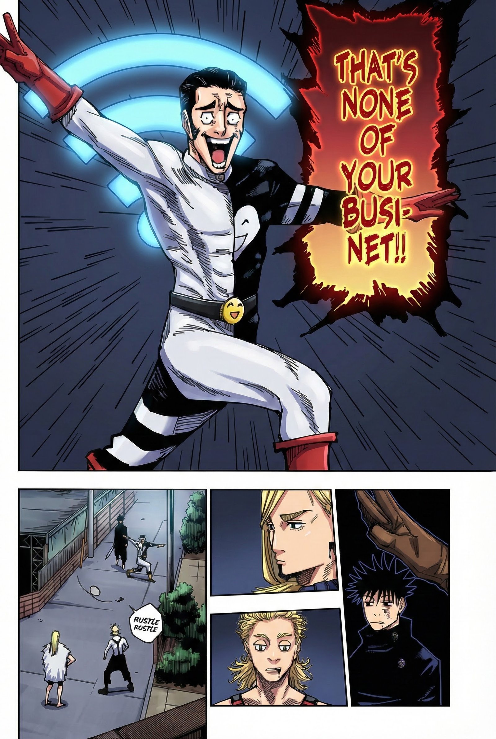 Jujutsu Kaisen Chapter 169 Page 5 - Colored Manga Panel