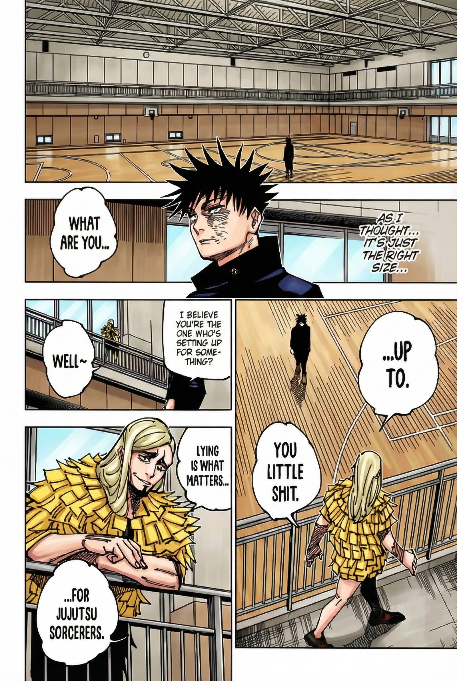 Jujutsu Kaisen Chapter 170 Page 12 - Colored Manga Panel