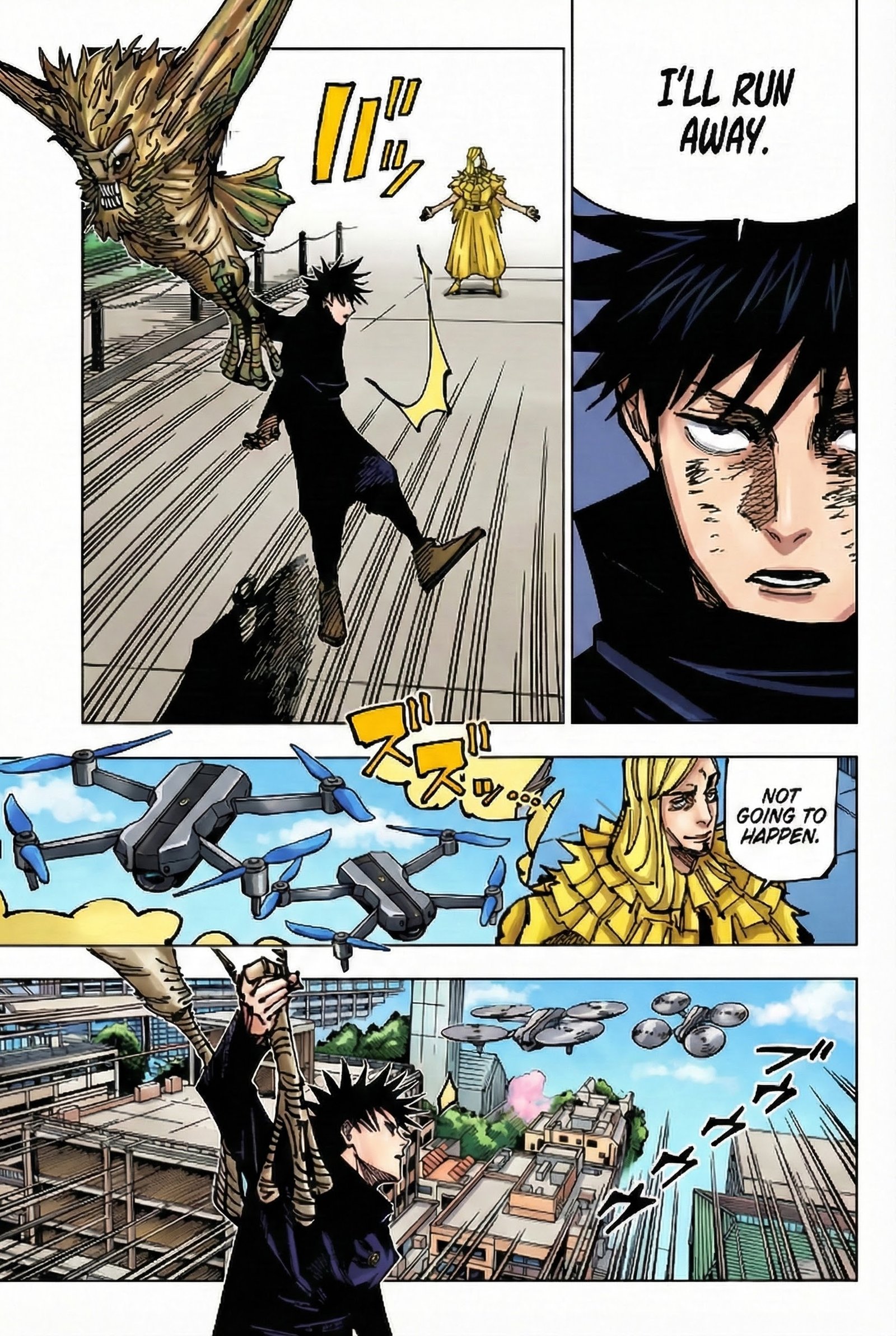 Jujutsu Kaisen Chapter 170 Page 9 - Colored Manga Panel