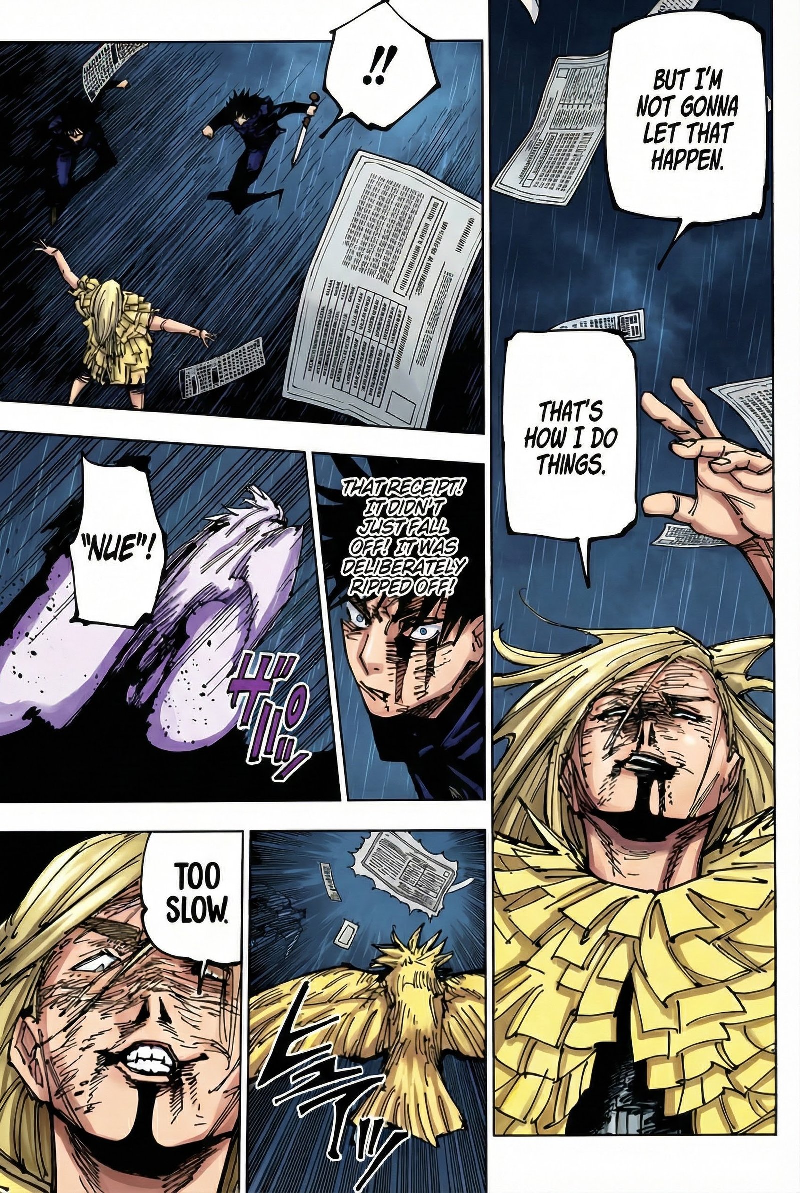 Jujutsu Kaisen Chapter 171 Page 13 - Colored Manga Panel