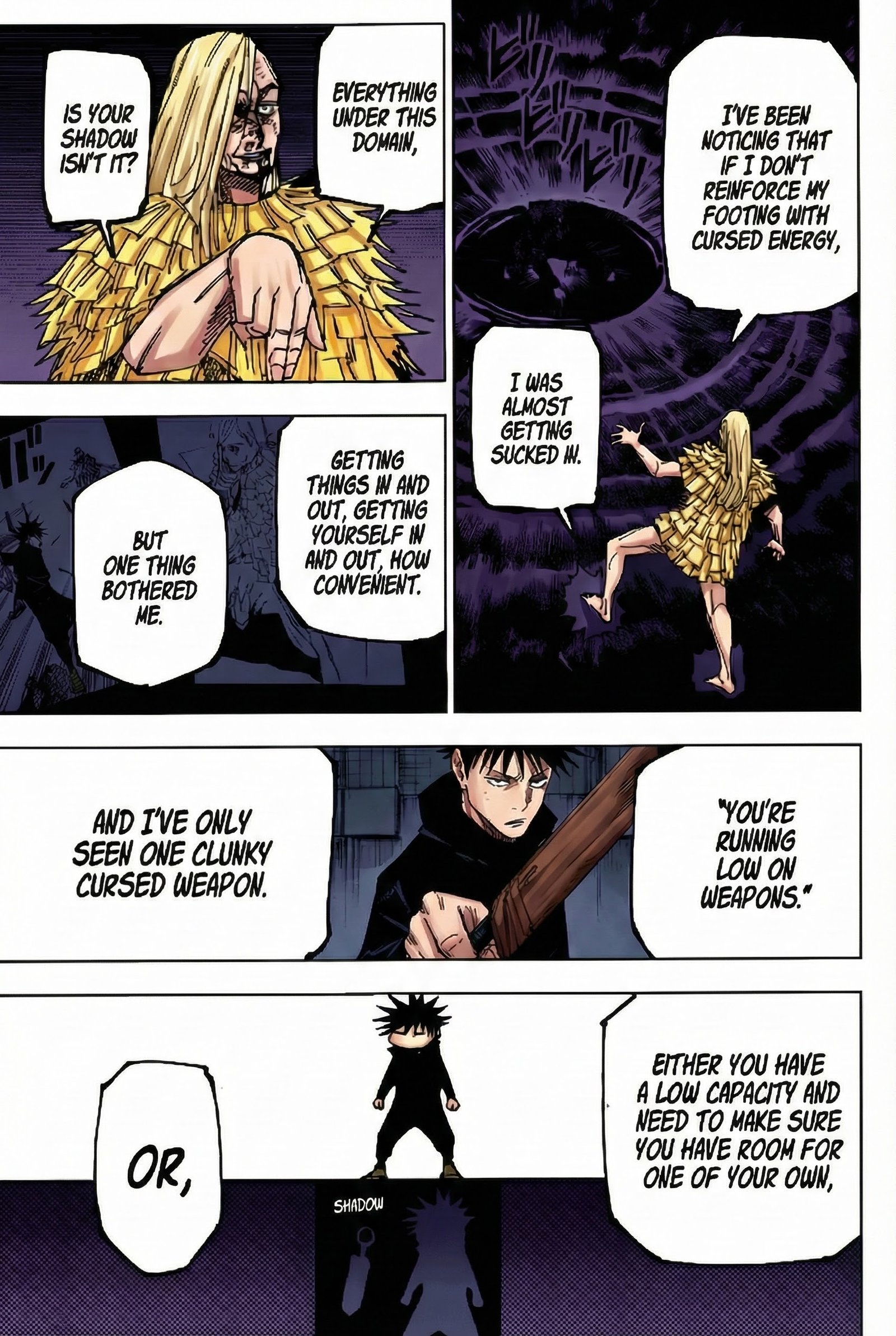 Jujutsu Kaisen Chapter 171 Page 15 - Colored Manga Panel