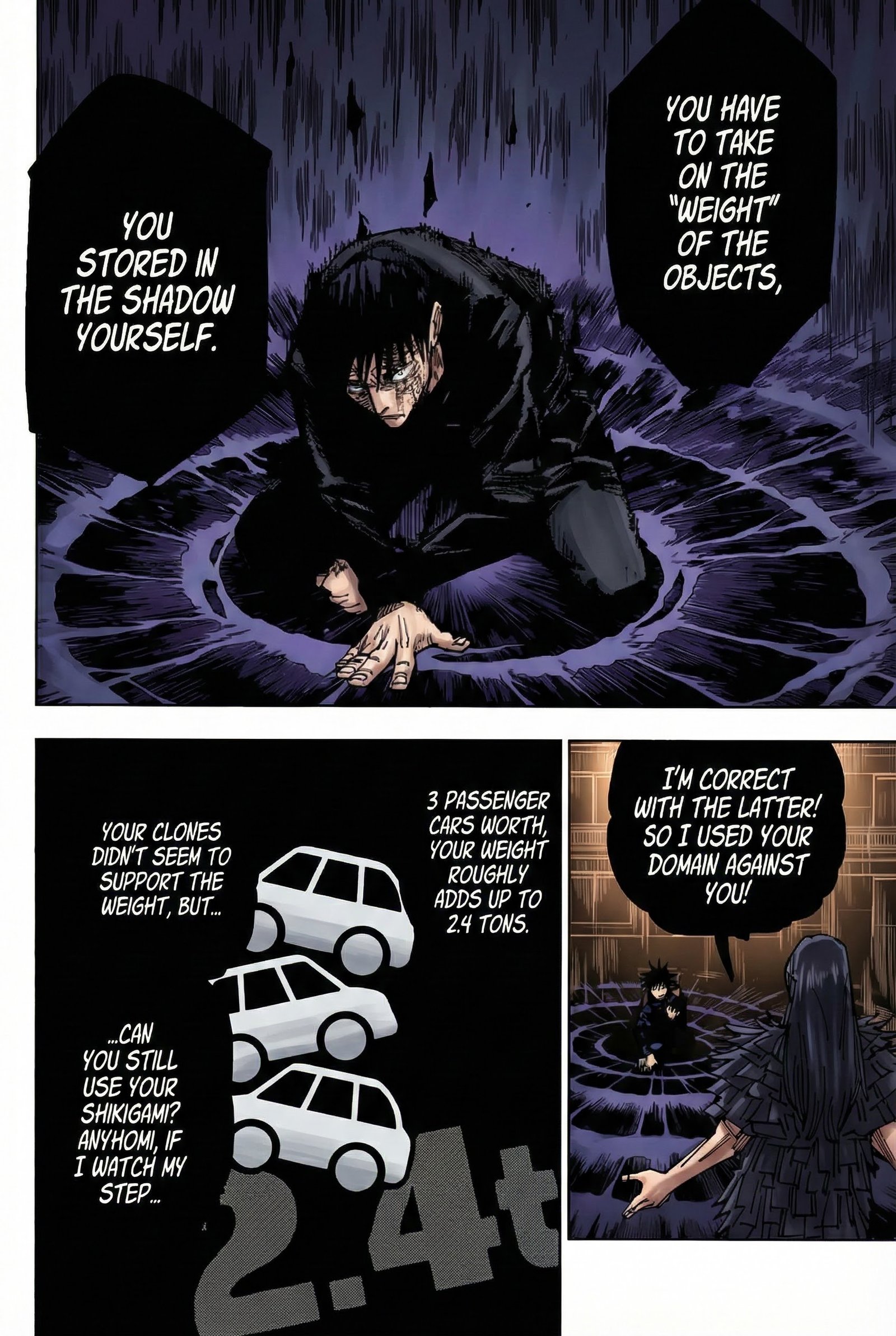 Jujutsu Kaisen Chapter 171 Page 16 - Colored Manga Panel