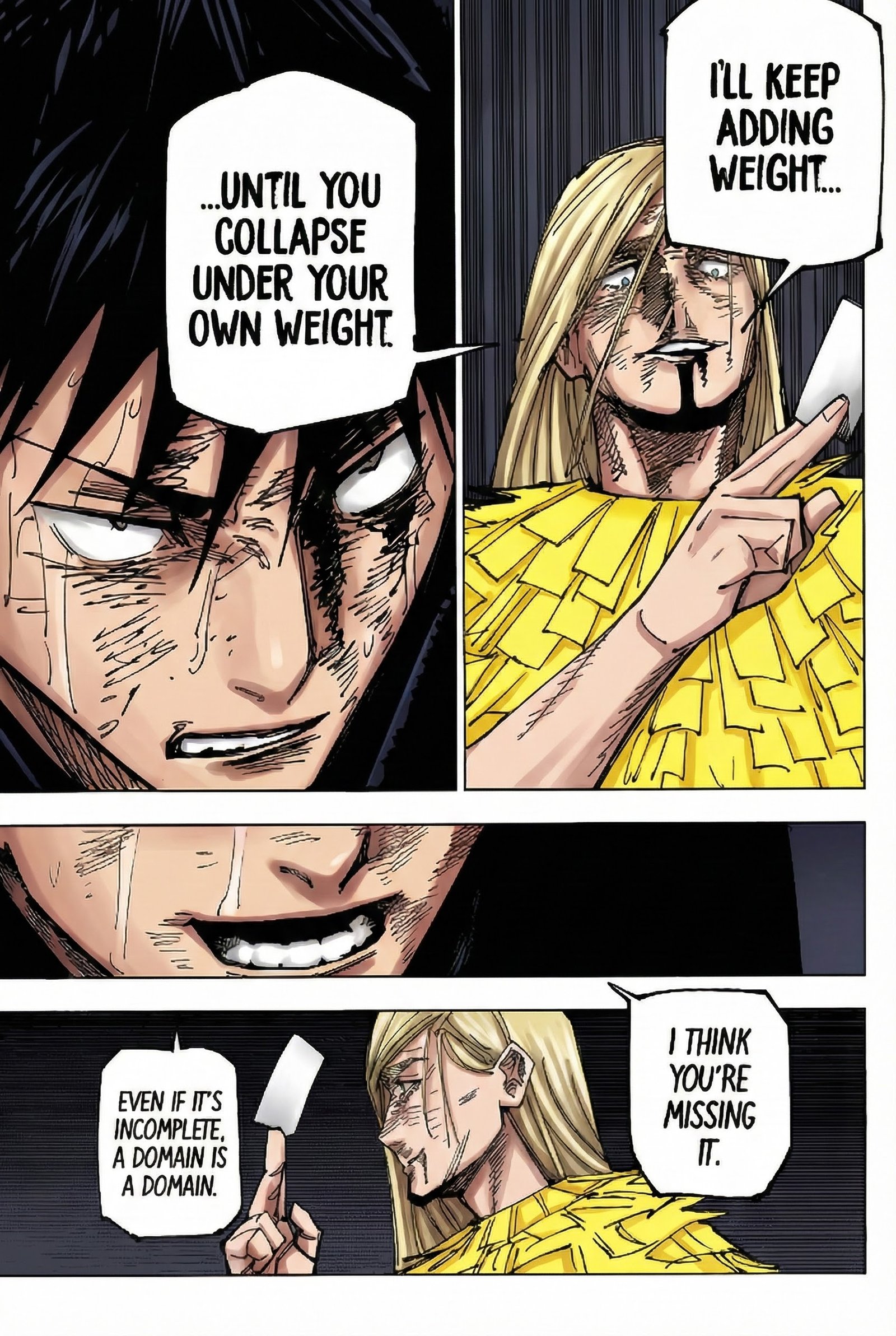 Jujutsu Kaisen Chapter 171 Page 17 - Colored Manga Panel