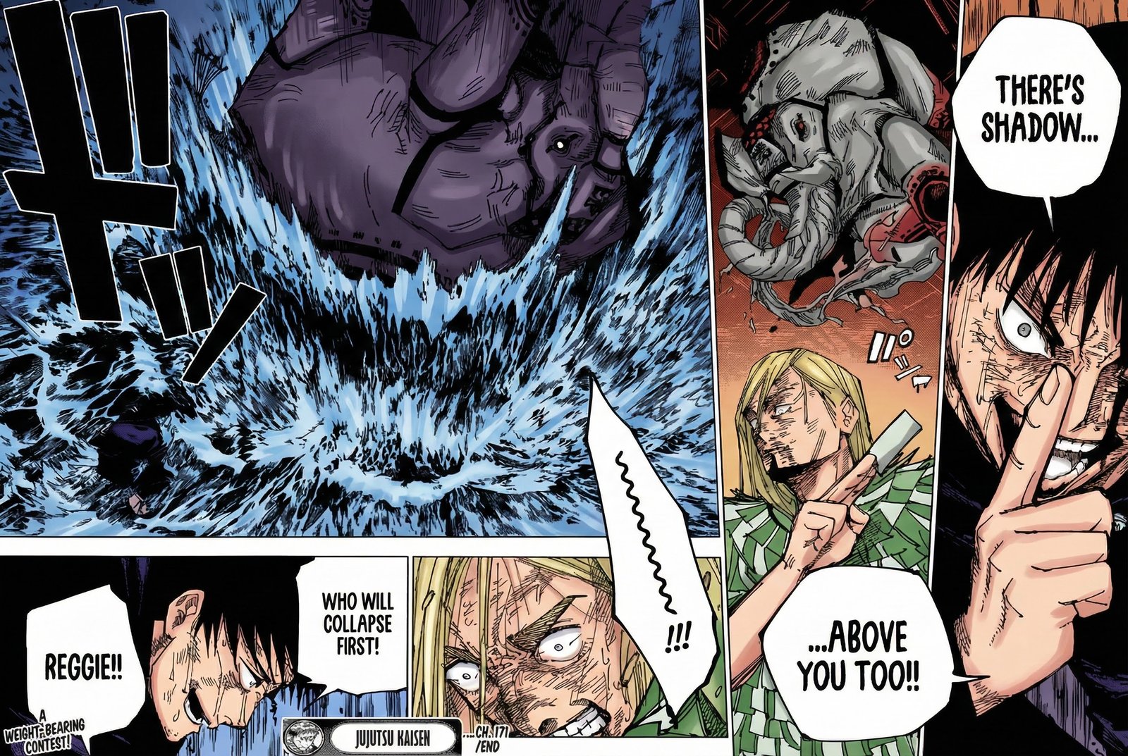 Jujutsu Kaisen Chapter 171 Page 18 - Colored Manga Panel