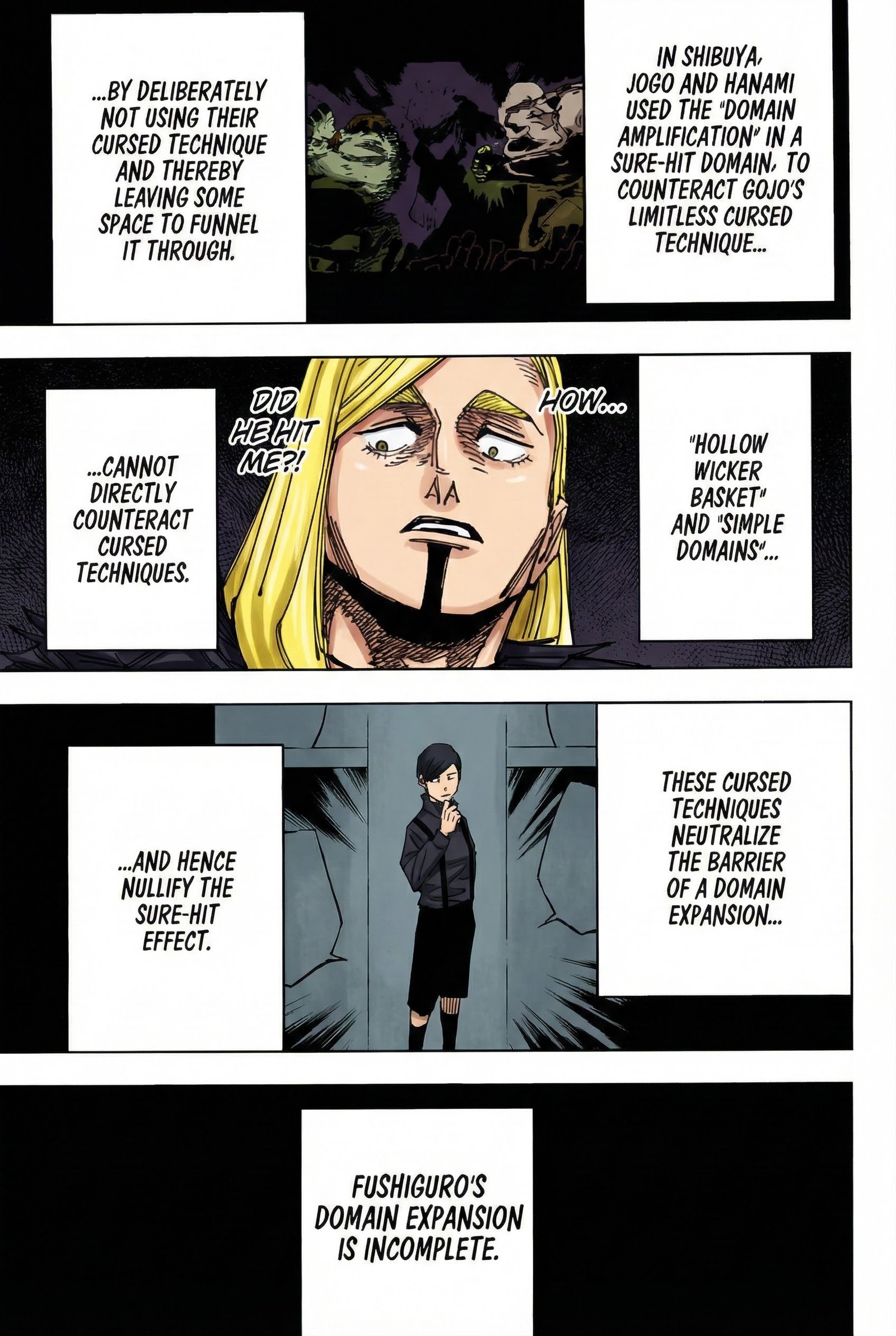 Jujutsu Kaisen Chapter 171 Page 5 - Colored Manga Panel
