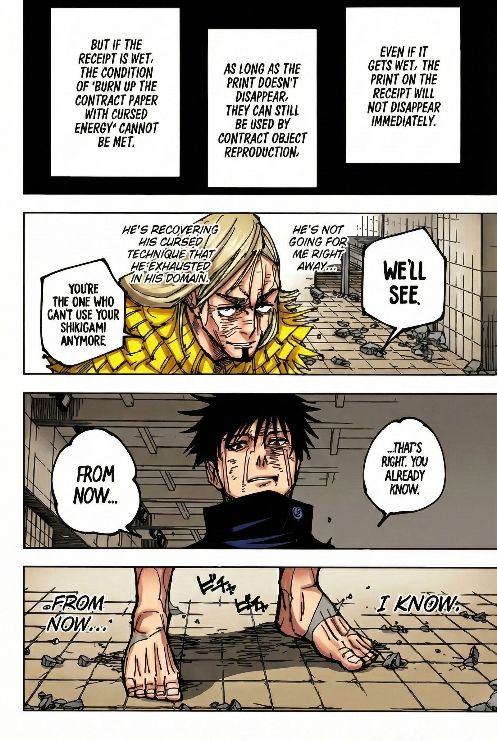 Jujutsu Kaisen Chapter 172 Page 10 - Colored Manga Panel