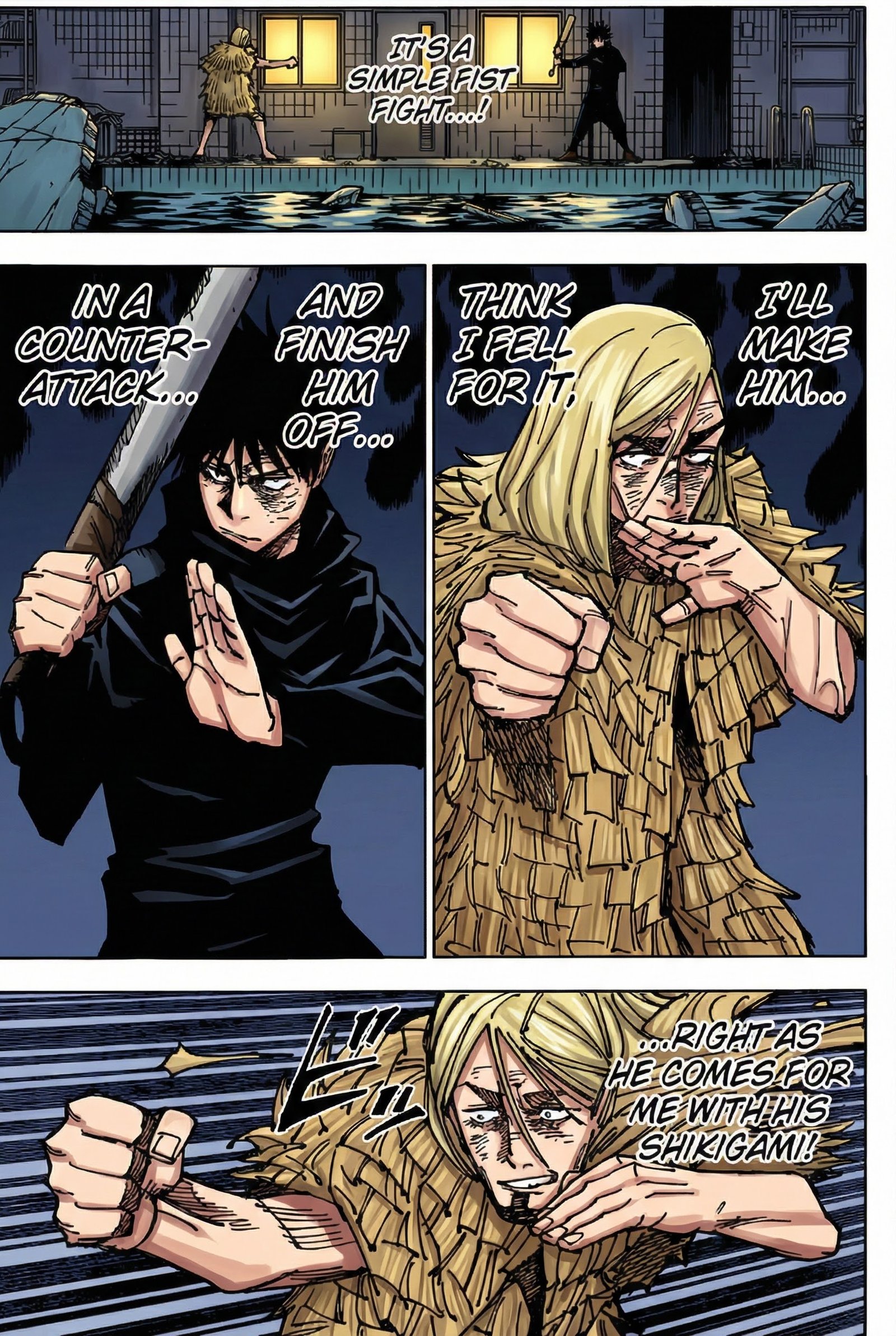 Jujutsu Kaisen Chapter 172 Page 11 - Colored Manga Panel