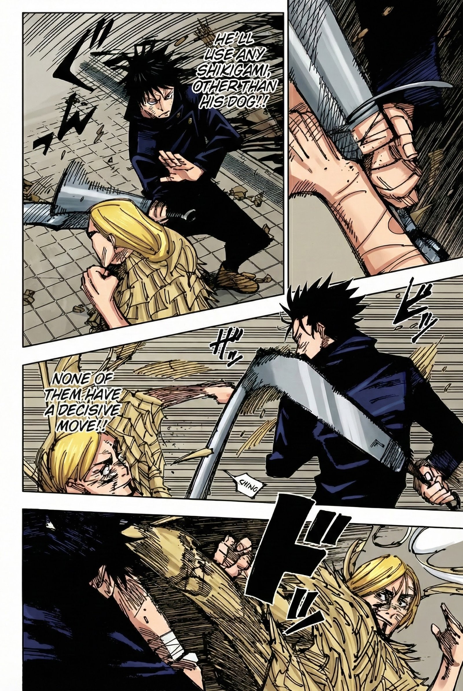 Jujutsu Kaisen Chapter 172 Page 12 - Colored Manga Panel