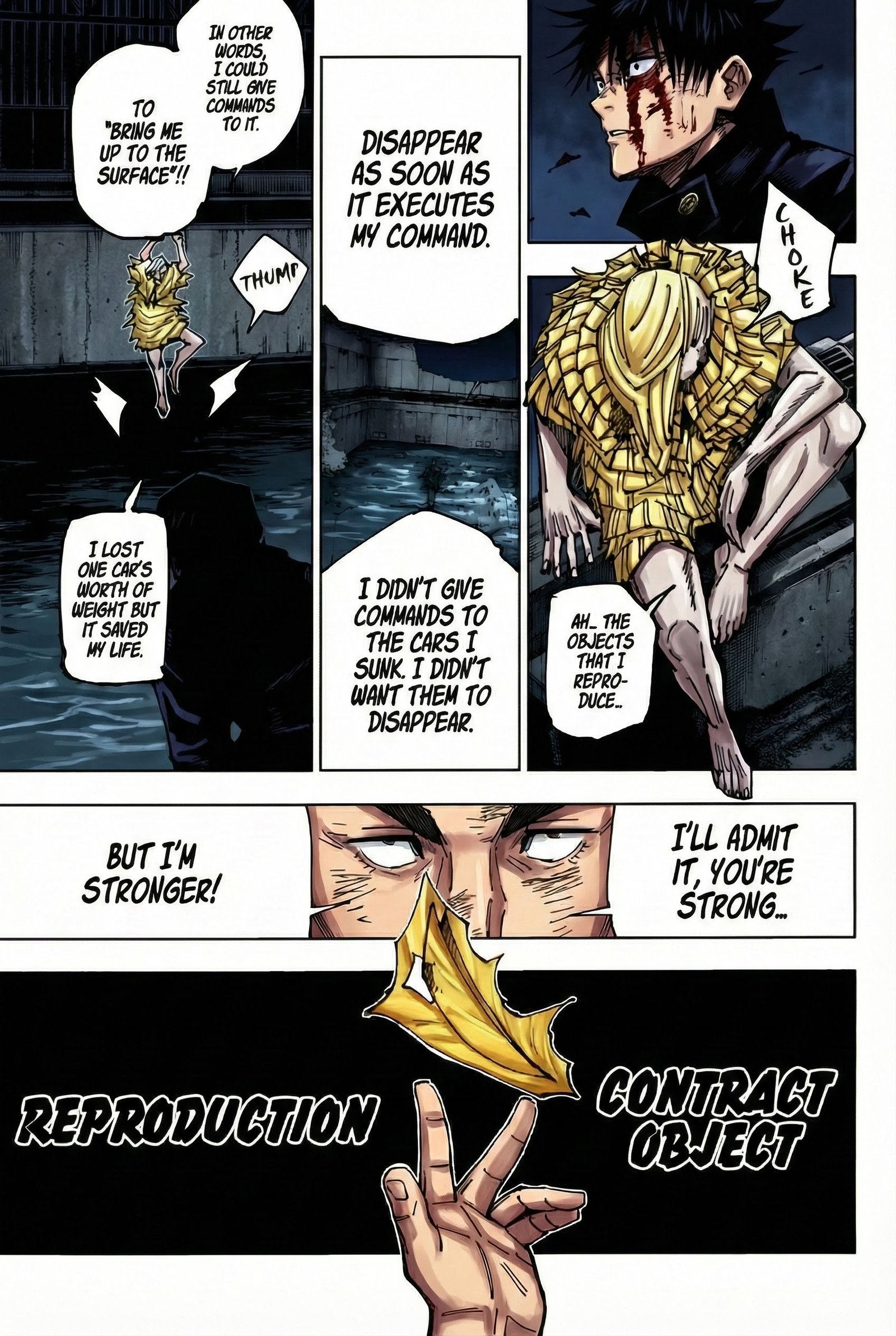 Jujutsu Kaisen Chapter 172 Page 19 - Colored Manga Panel