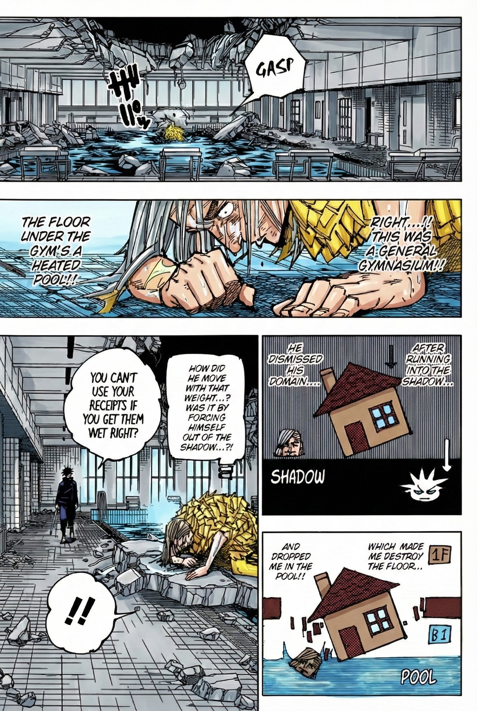 Jujutsu Kaisen Chapter 172 Page 9 - Colored Manga Panel