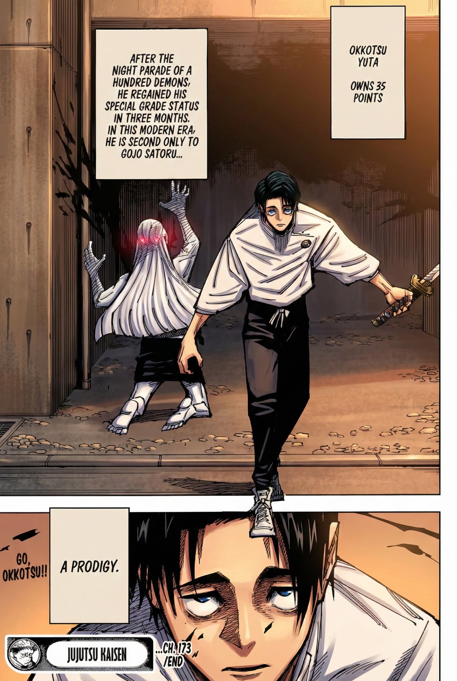 Jujutsu Kaisen Chapter 173 Page 18 - Colored Manga Panel