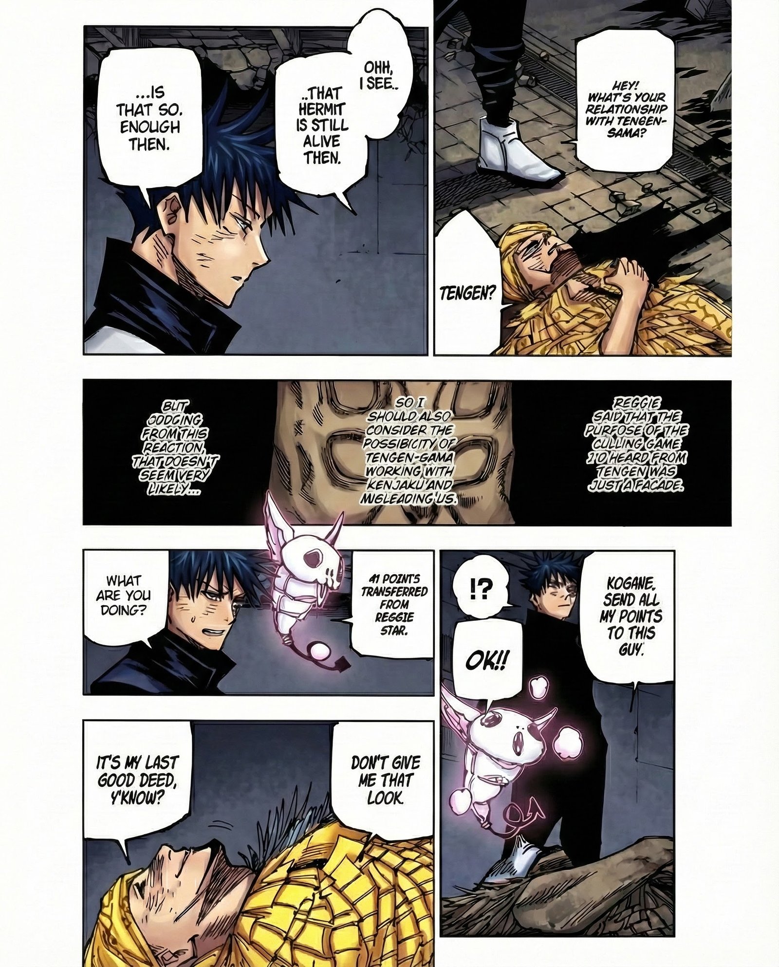 Jujutsu Kaisen Chapter 173 Page 2 - Colored Manga Panel