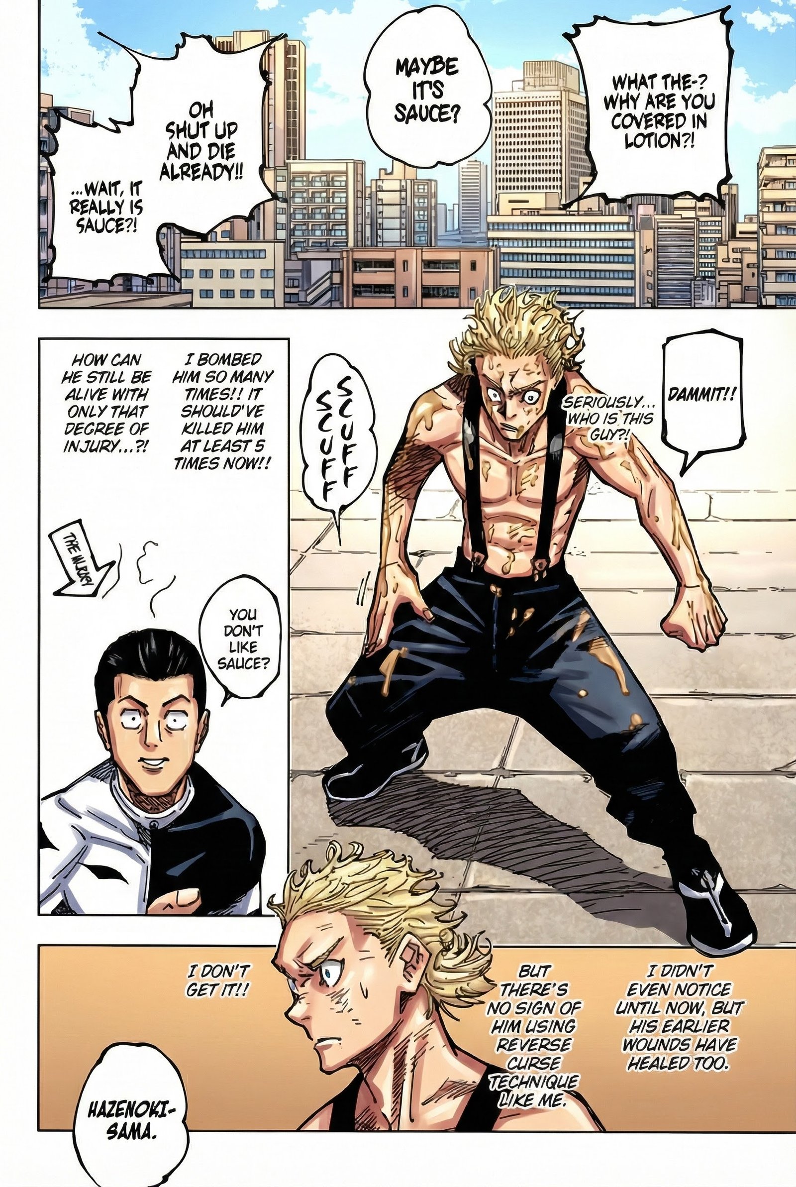 Jujutsu Kaisen Chapter 173 Page 6 - Colored Manga Panel