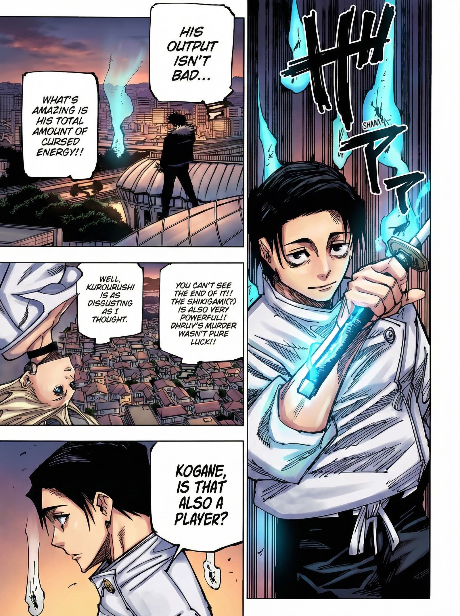 Jujutsu Kaisen Chapter 174 Page 12 - Colored Manga Panel