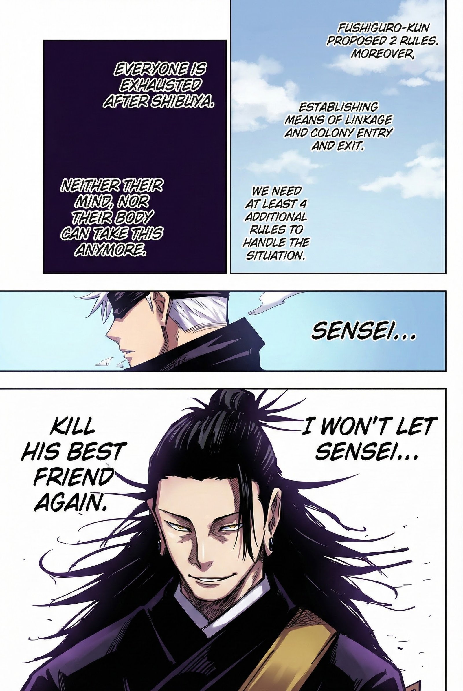 Jujutsu Kaisen Chapter 174 Page 16 - Colored Manga Panel