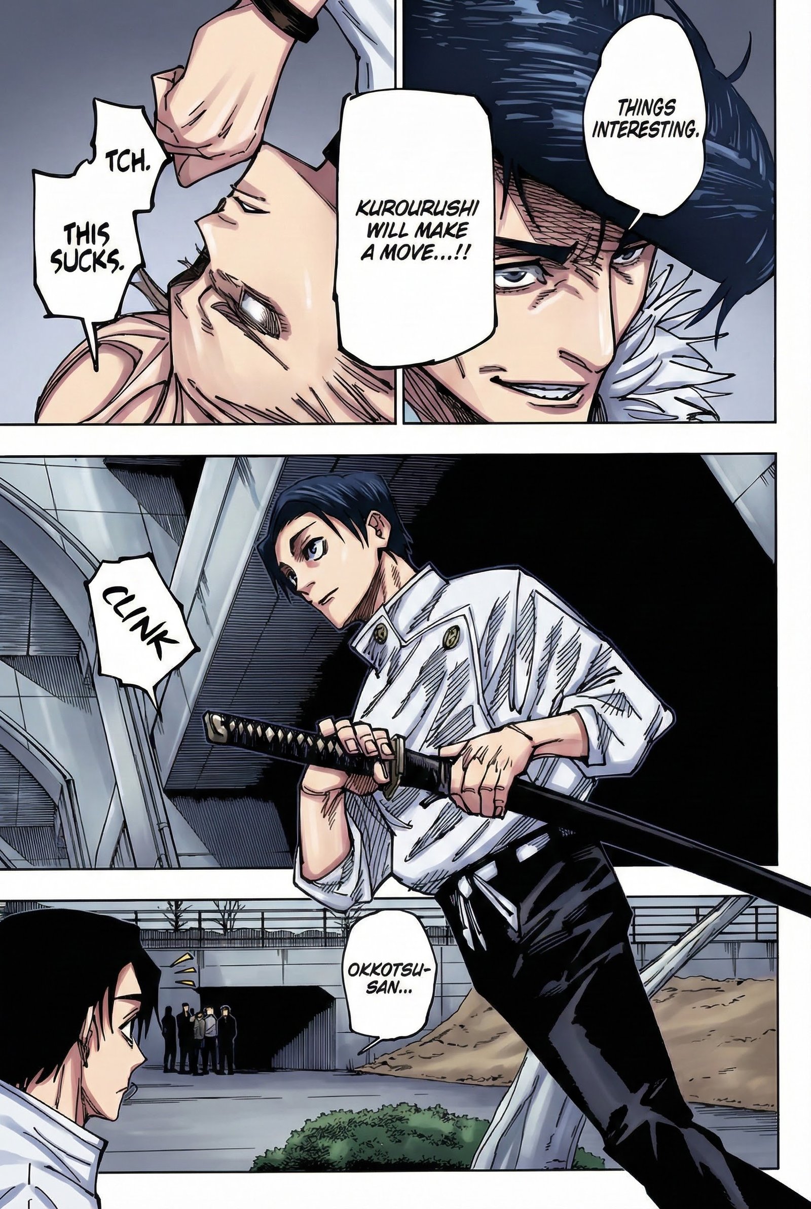 Jujutsu Kaisen Chapter 174 Page 3 - Colored Manga Panel