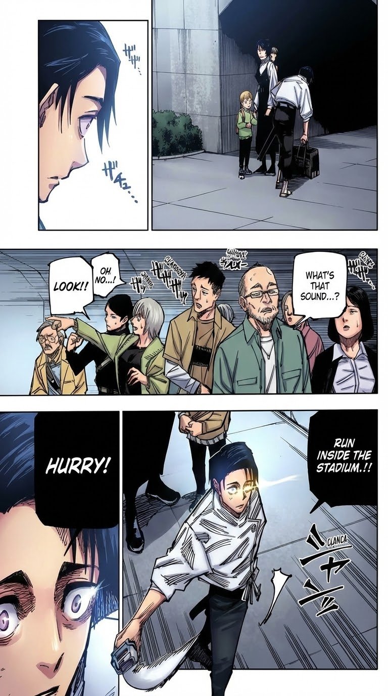 Jujutsu Kaisen Chapter 174 Page 5 - Colored Manga Panel