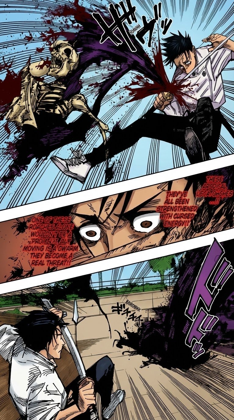 Jujutsu Kaisen Chapter 174 Page 8 - Colored Manga Panel