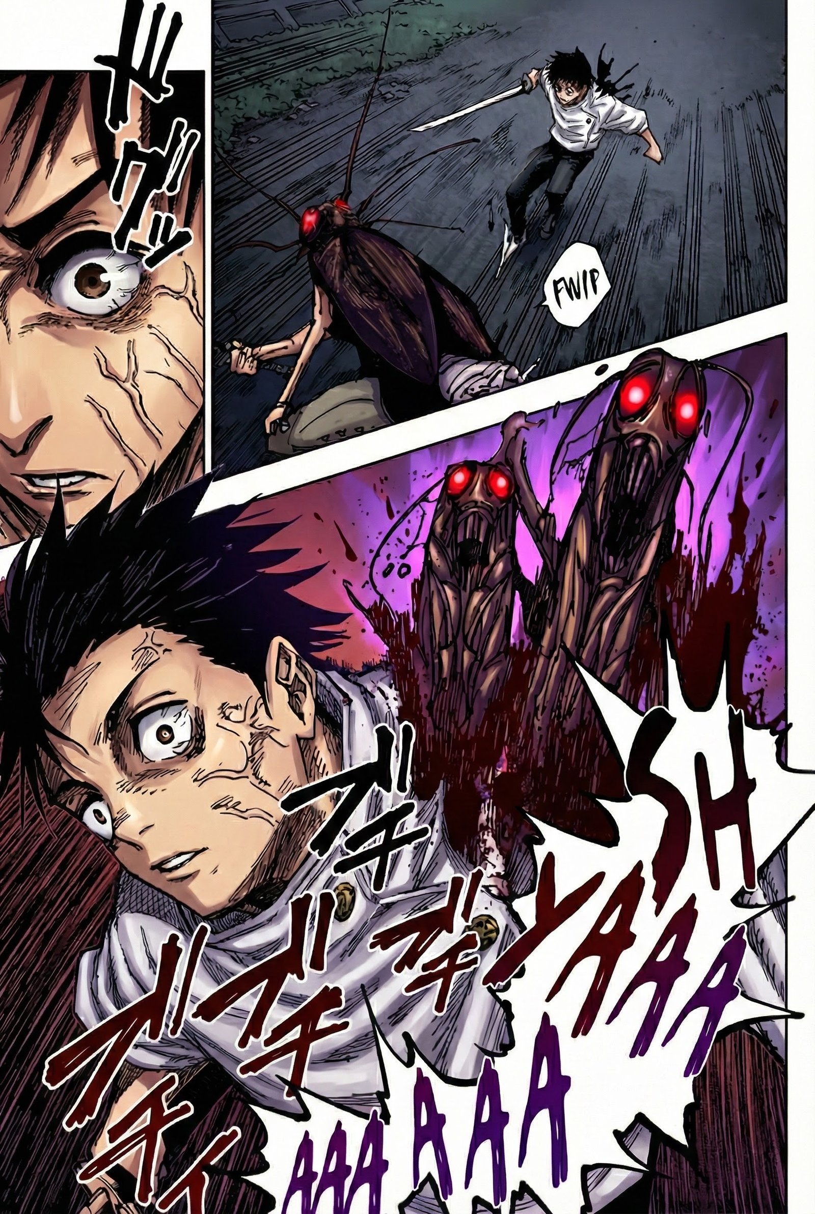 Jujutsu Kaisen Chapter 175 Page 13 - Colored Manga Panel