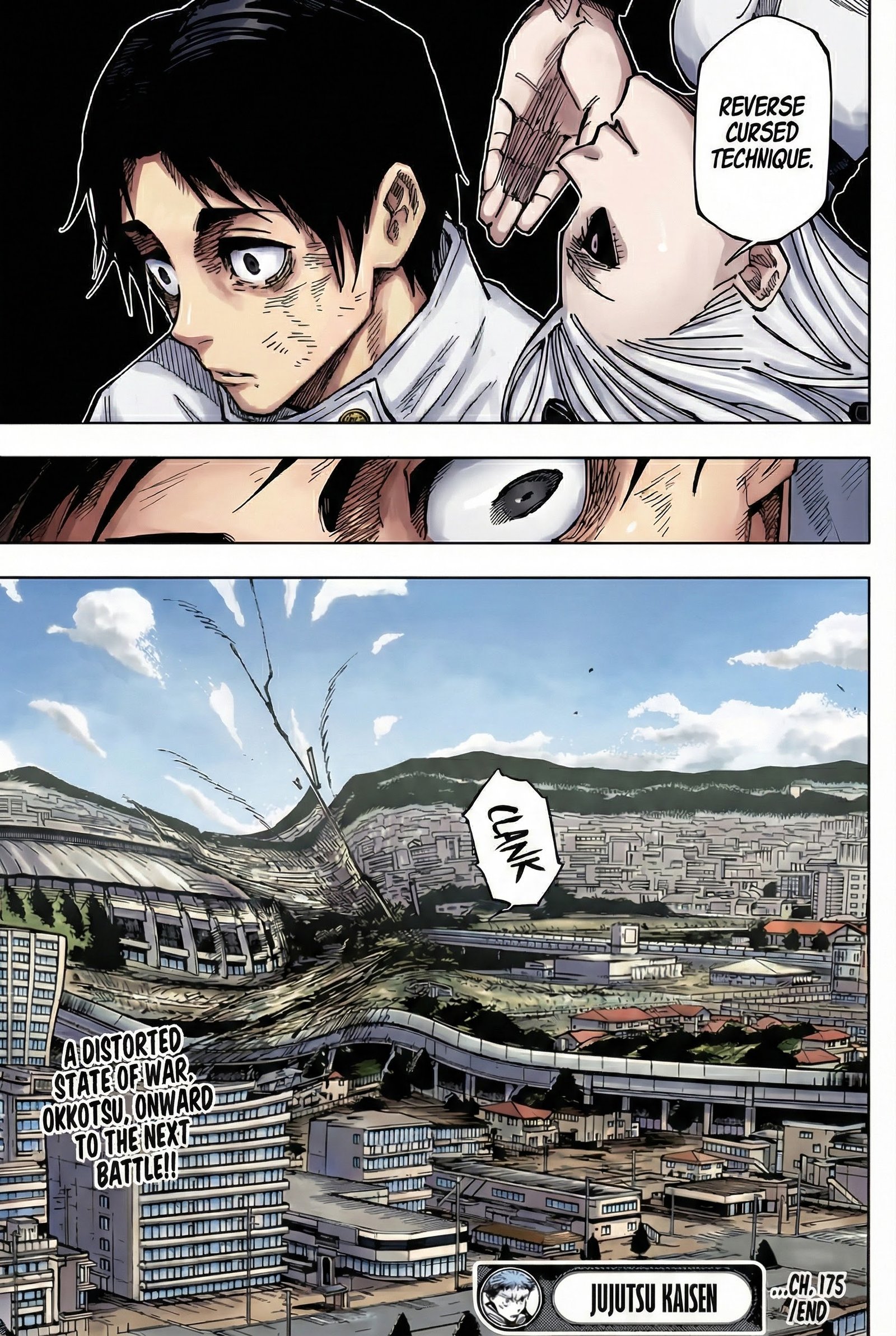 Jujutsu Kaisen Chapter 175 Page 19 - Colored Manga Panel