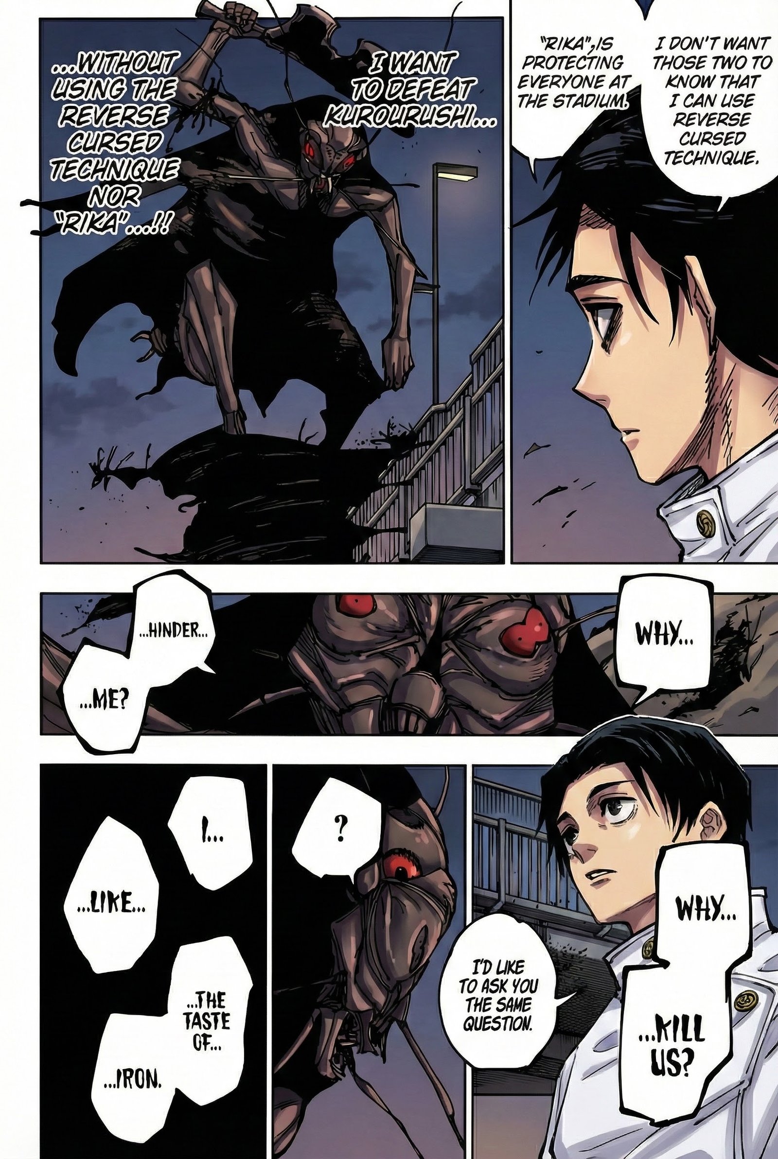 Jujutsu Kaisen Chapter 175 Page 8 - Colored Manga Panel