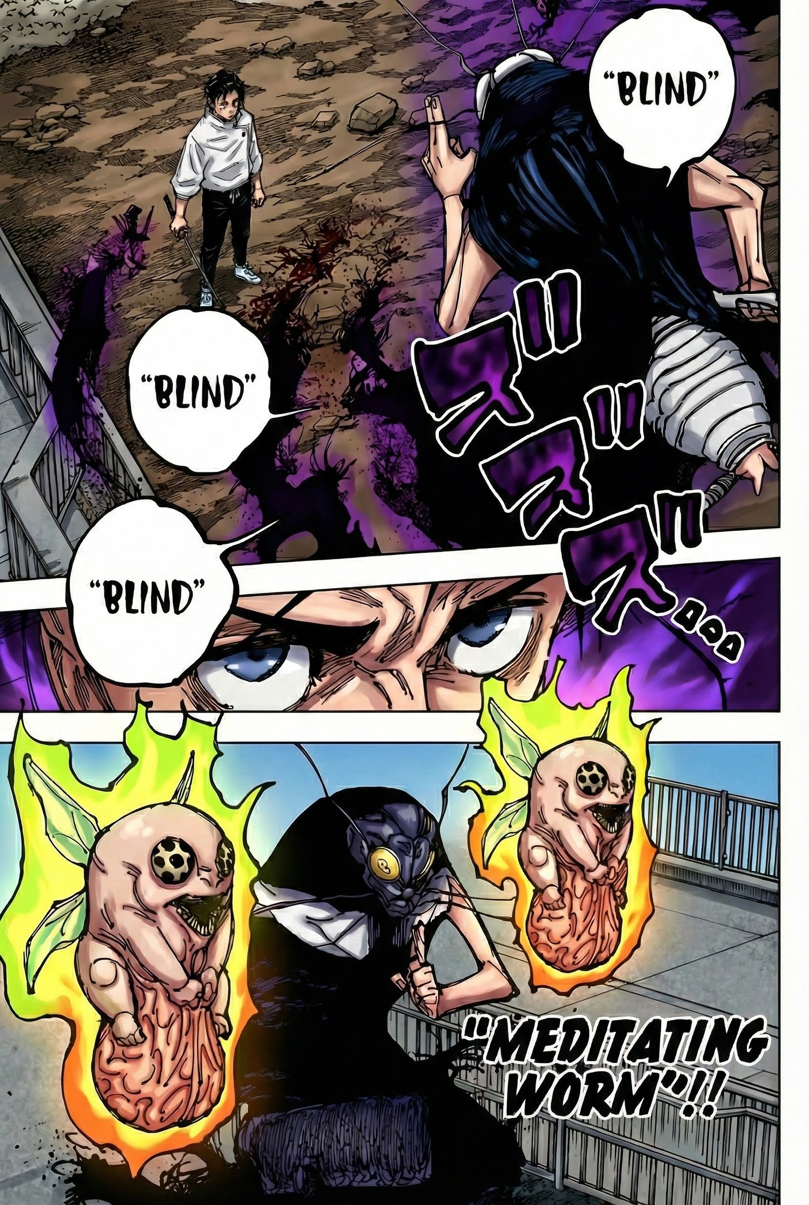 Jujutsu Kaisen Chapter 175 Page 9 - Colored Manga Panel