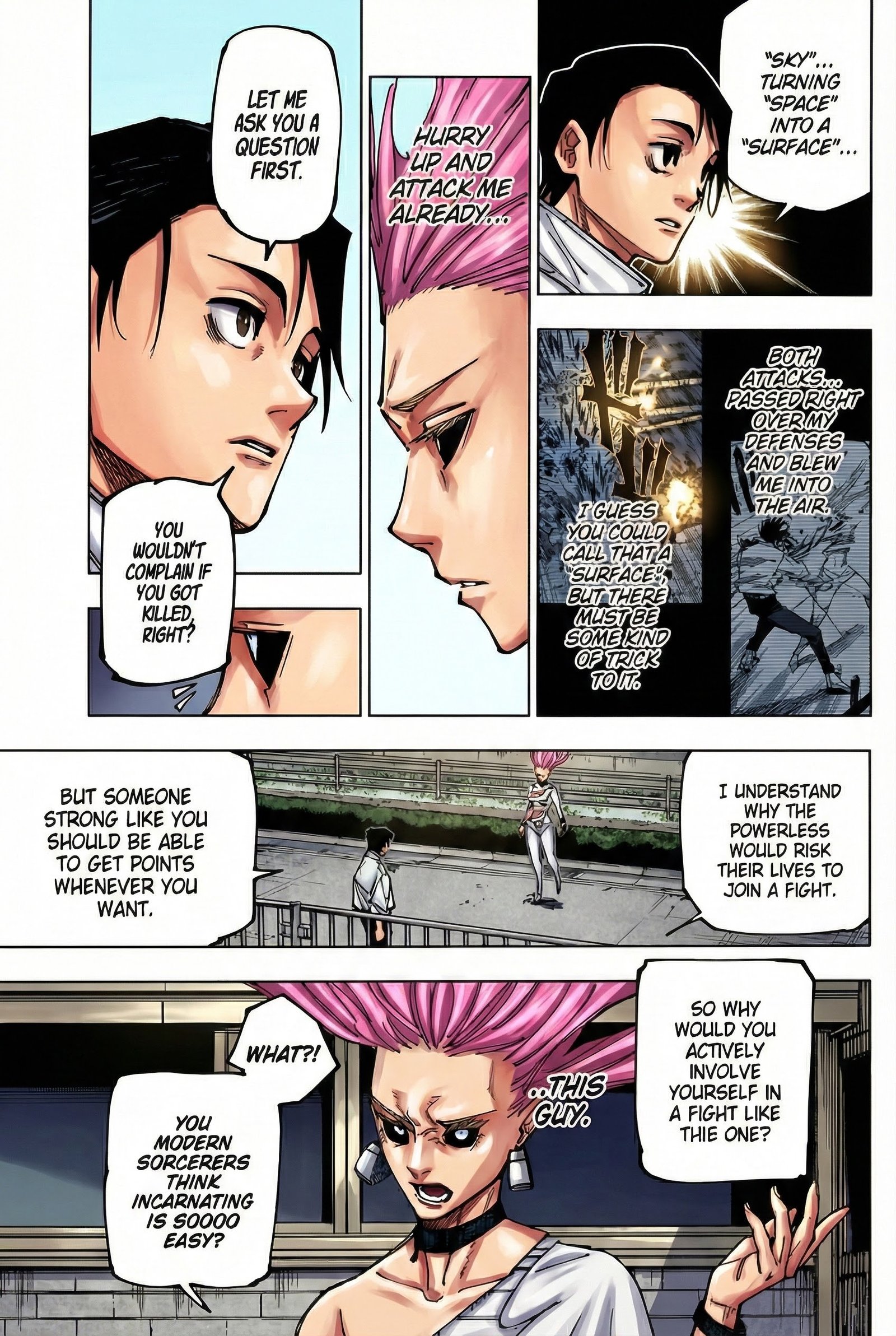 Jujutsu Kaisen Chapter 176 Page 7 - Colored Manga Panel