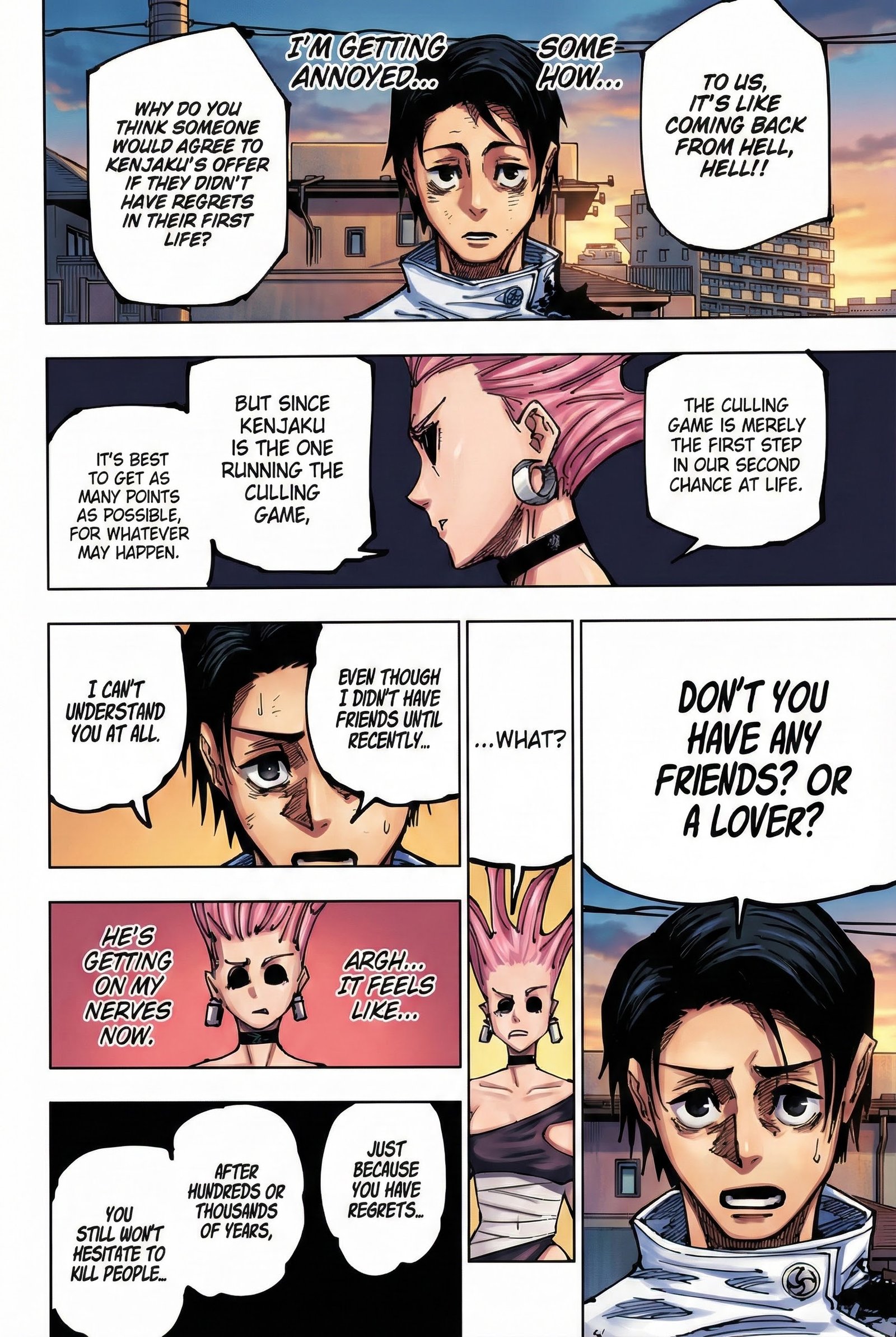 Jujutsu Kaisen Chapter 176 Page 8 - Colored Manga Panel