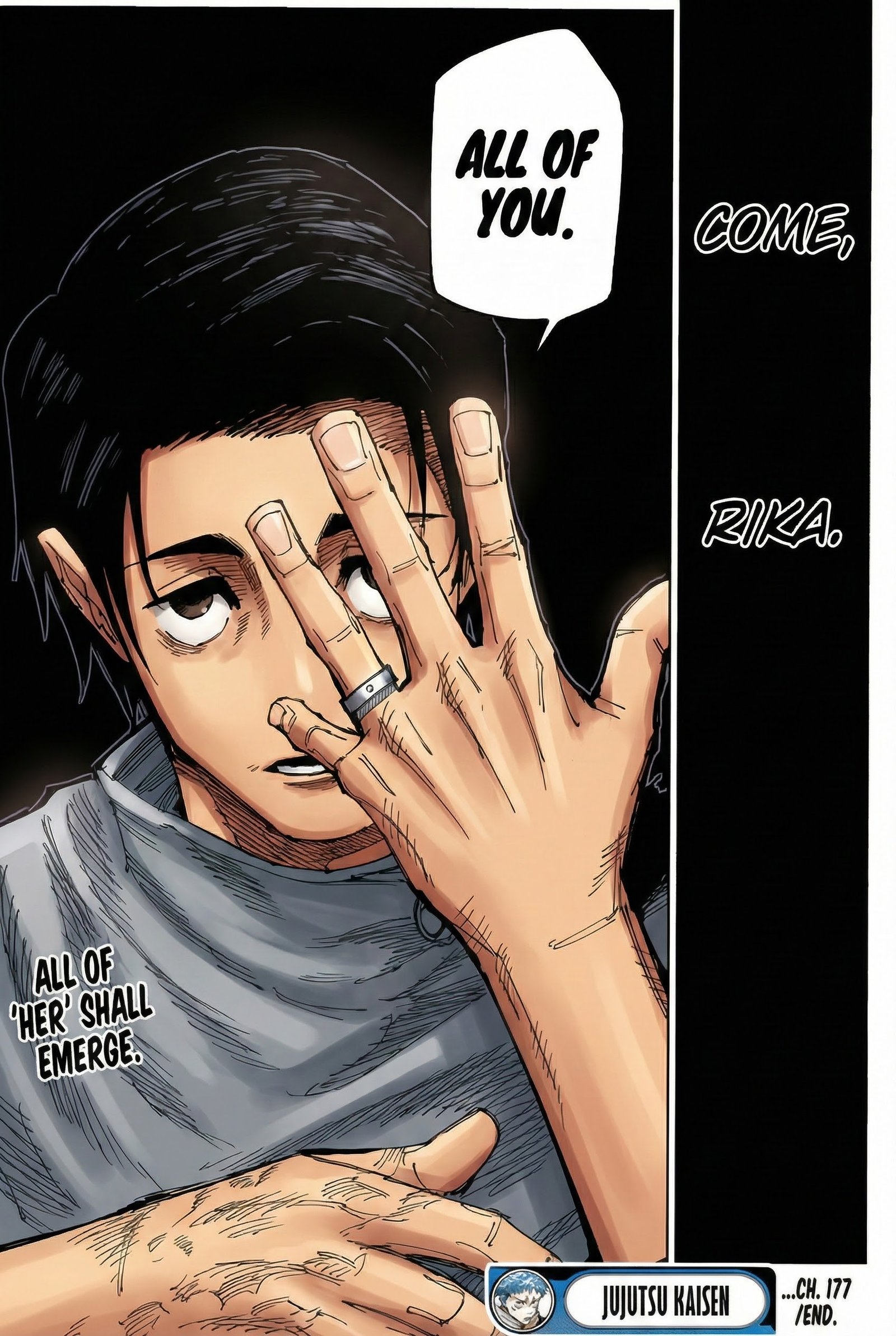 Jujutsu Kaisen Chapter 177 Page 17 - Colored Manga Panel