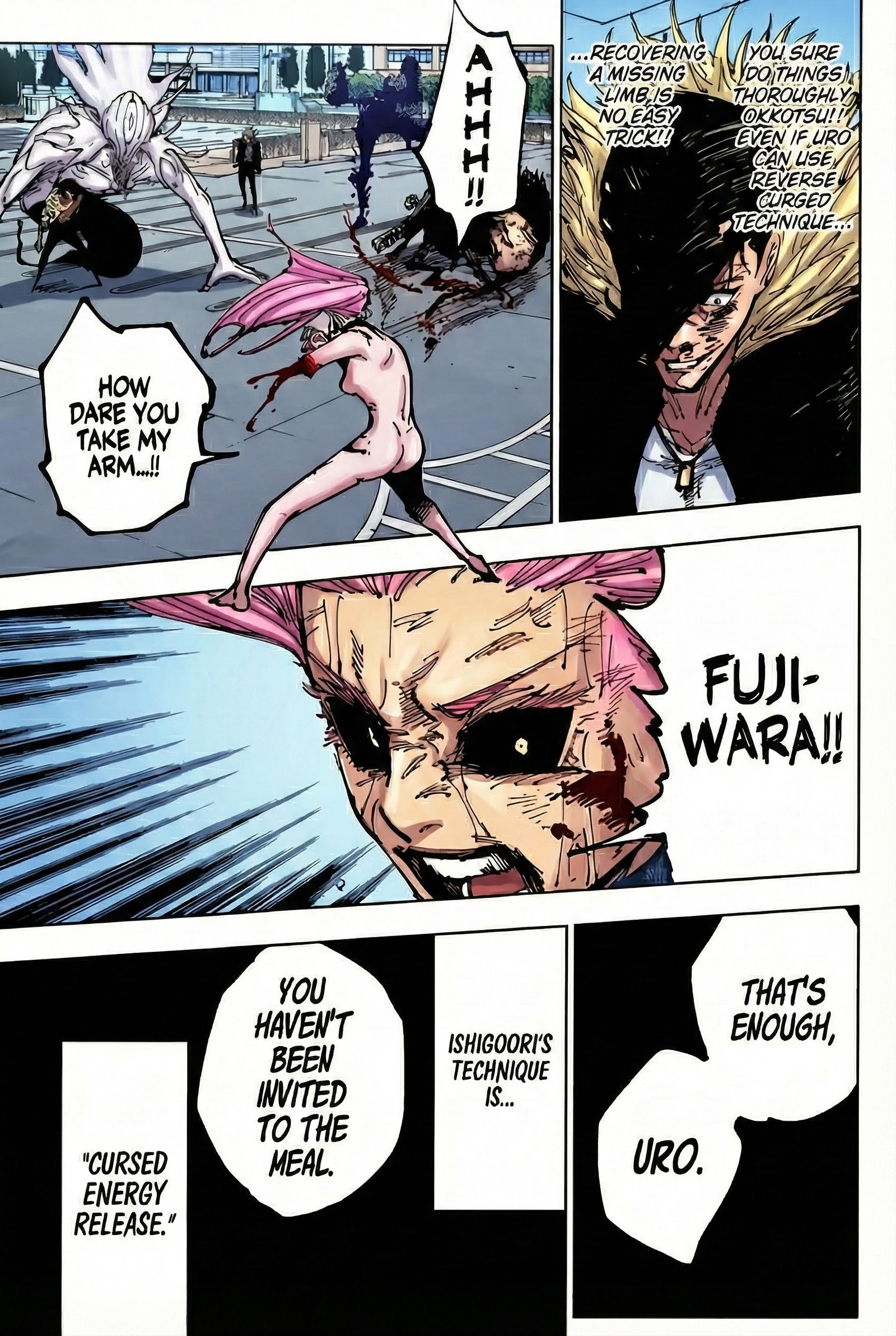 Jujutsu Kaisen Chapter 179 Page 11 - Colored Manga Panel