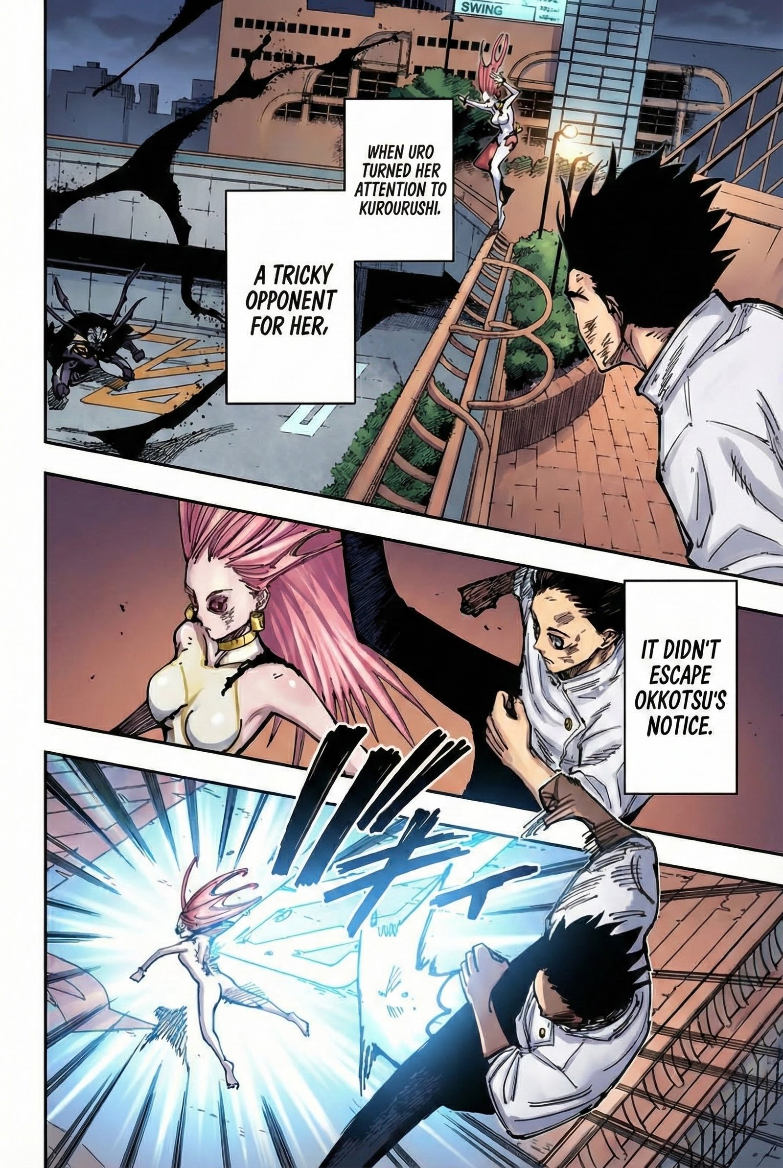 Jujutsu Kaisen Chapter 179 Page 8 - Colored Manga Panel