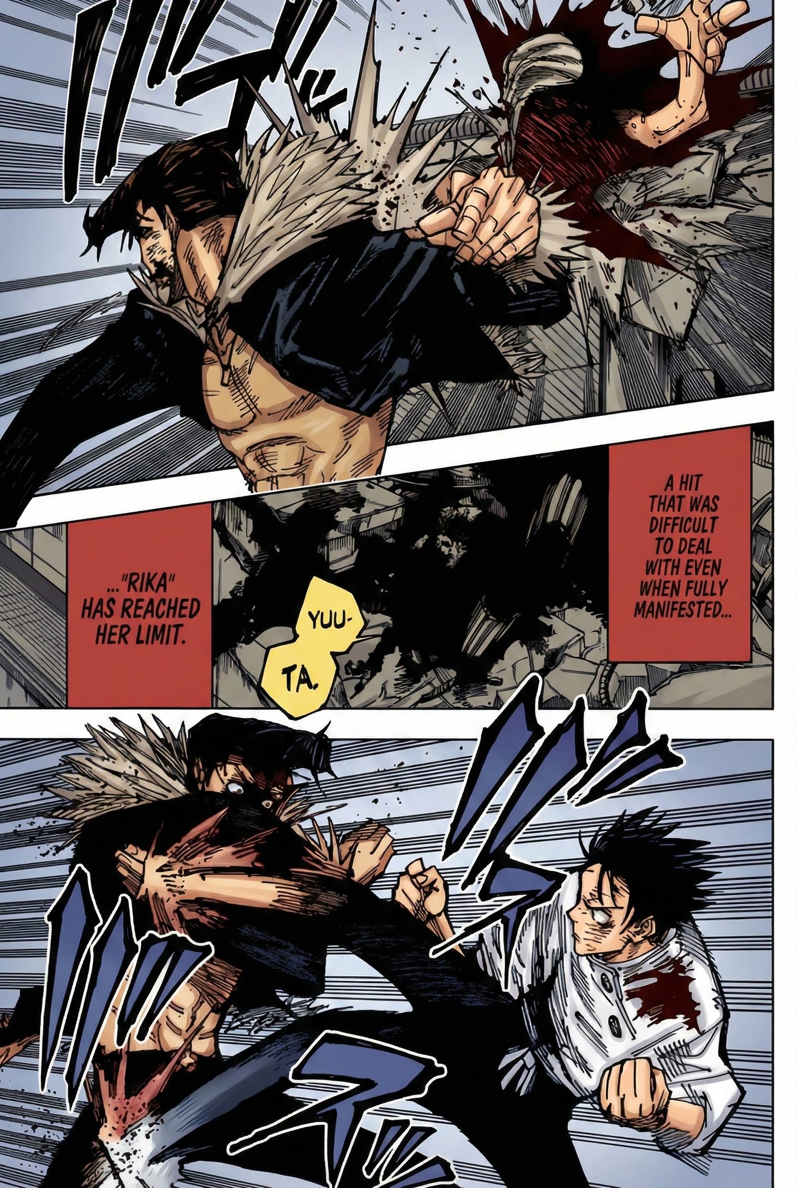 Jujutsu Kaisen Chapter 180 Page 12 - Colored Manga Panel