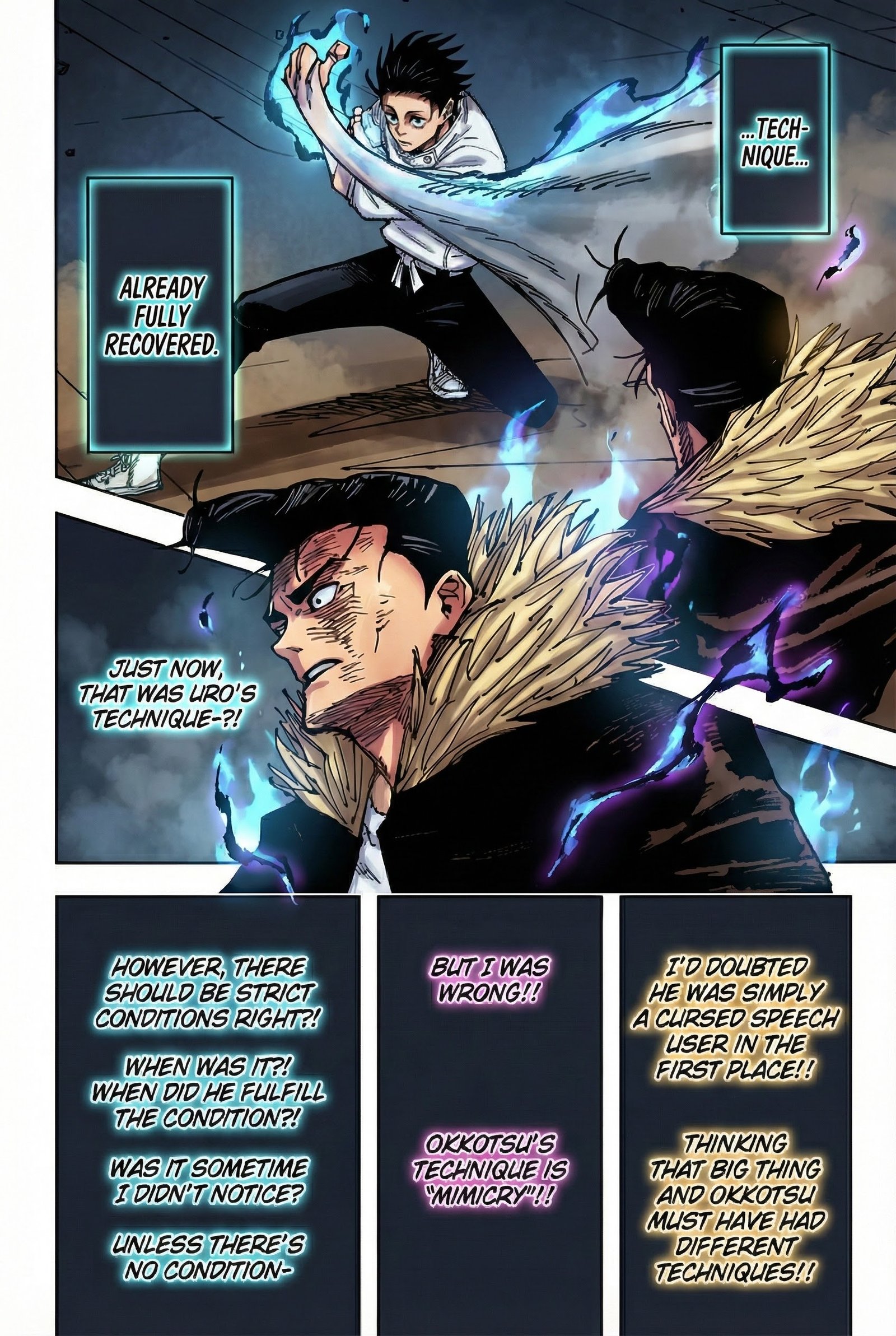 Jujutsu Kaisen Chapter 180 Page 9 - Colored Manga Panel